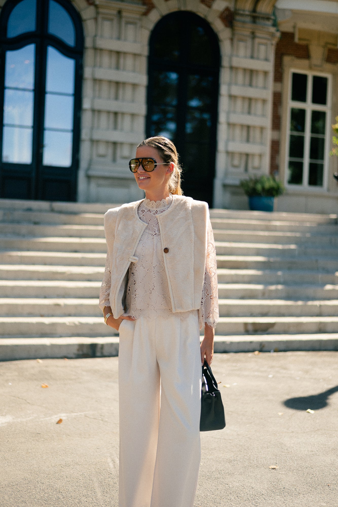 Diego gilet beige