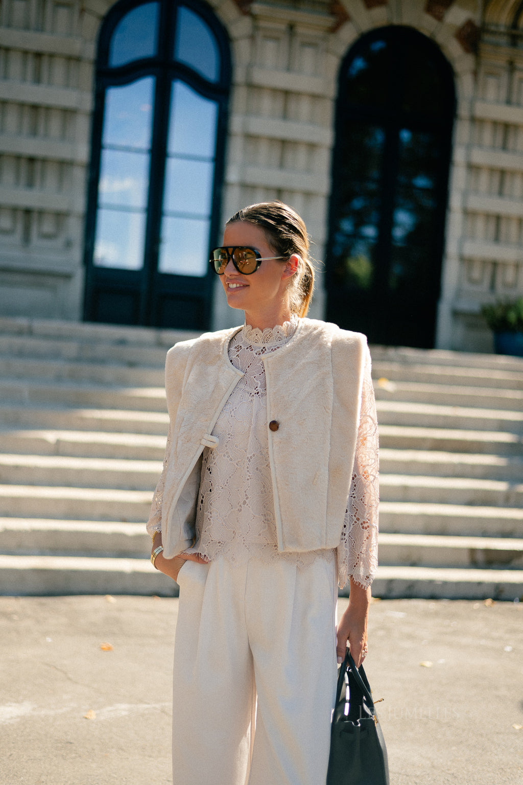 Diego gilet beige