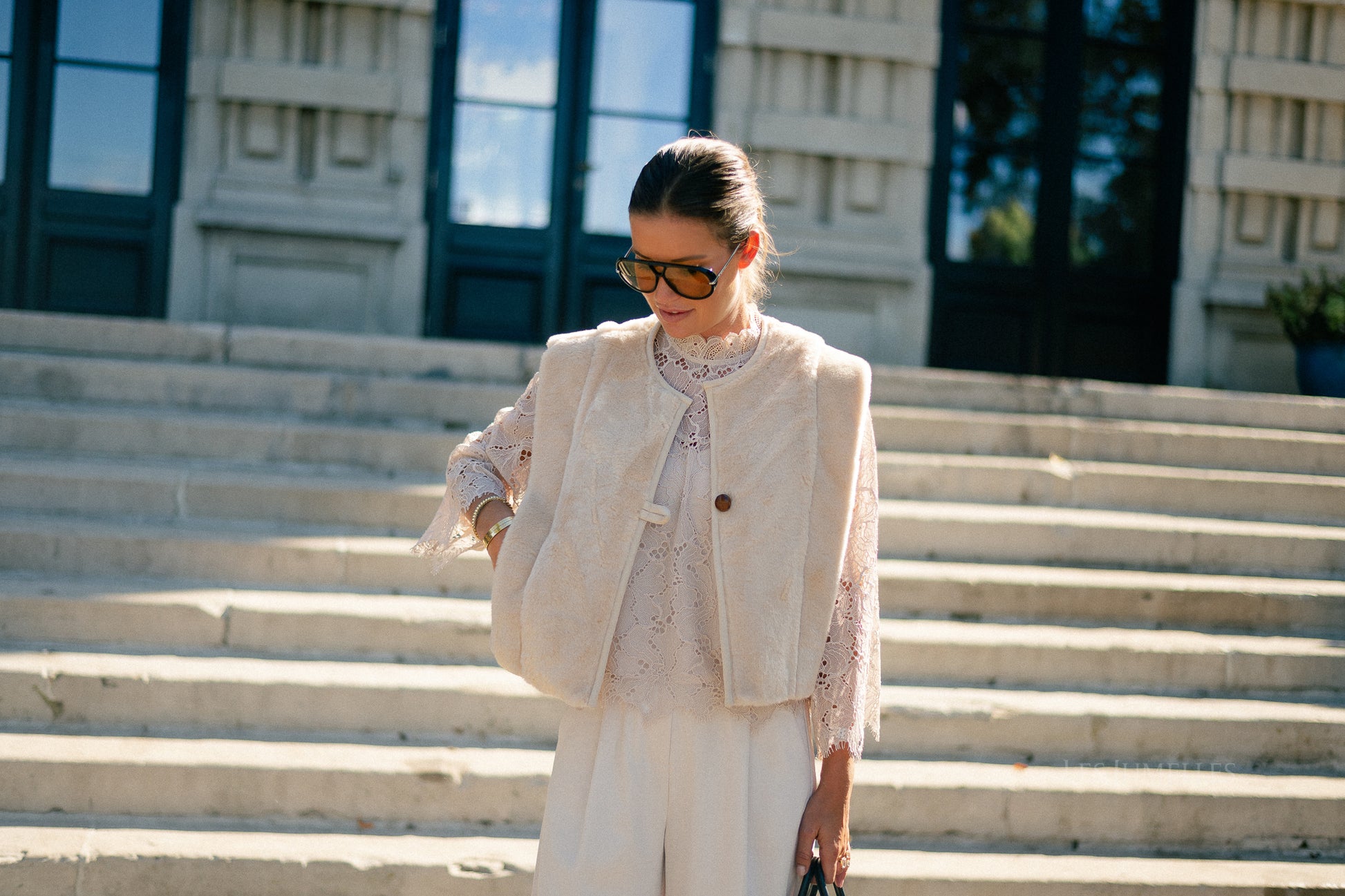 Diego gilet beige