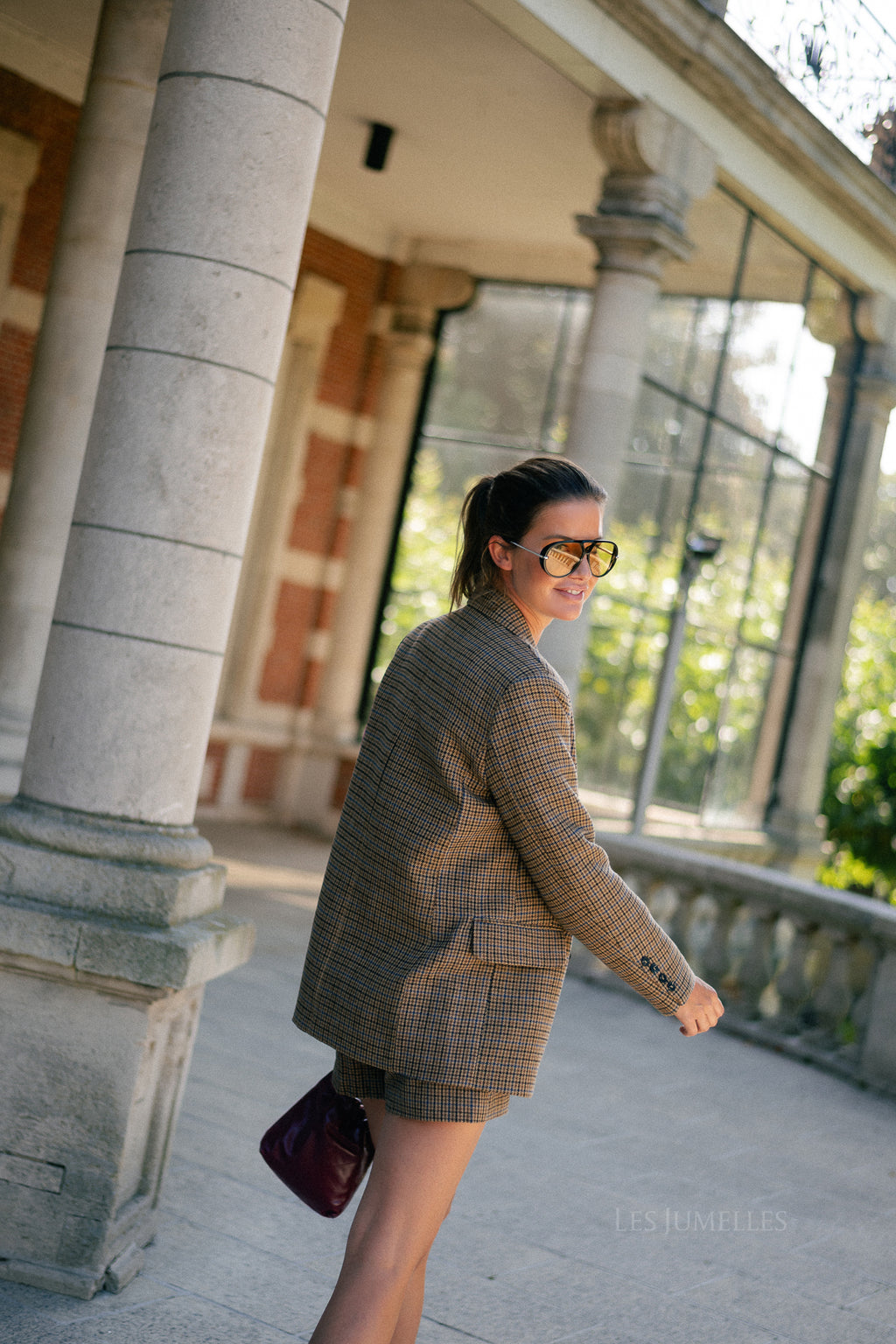Davis blazer camel