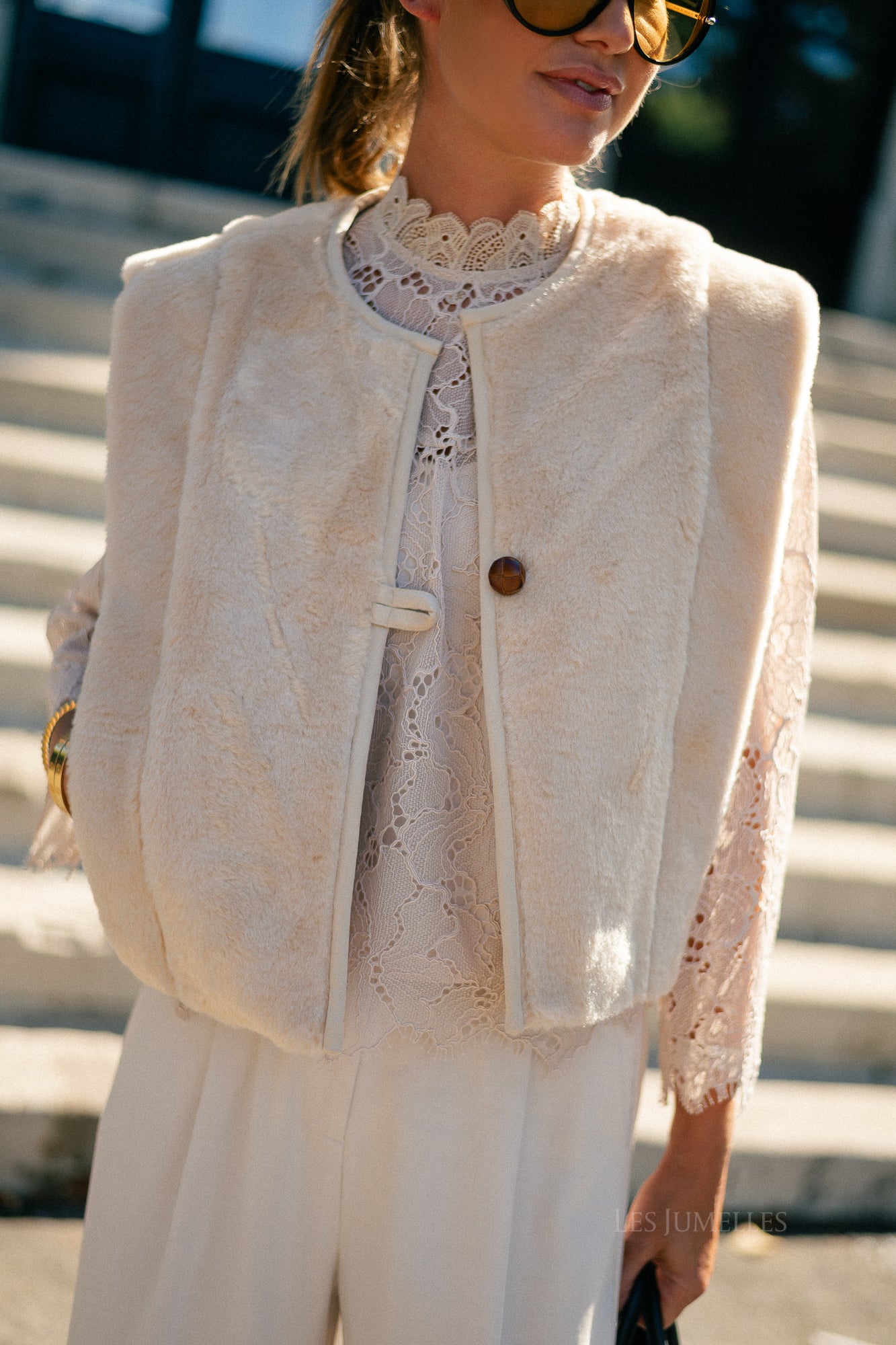 Diego gilet beige