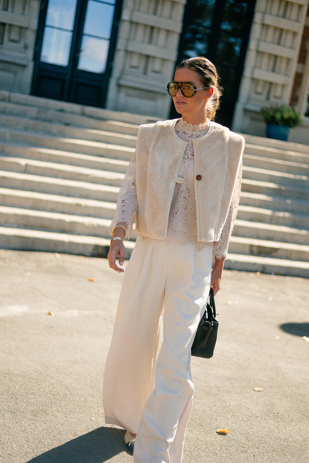 Diego gilet beige