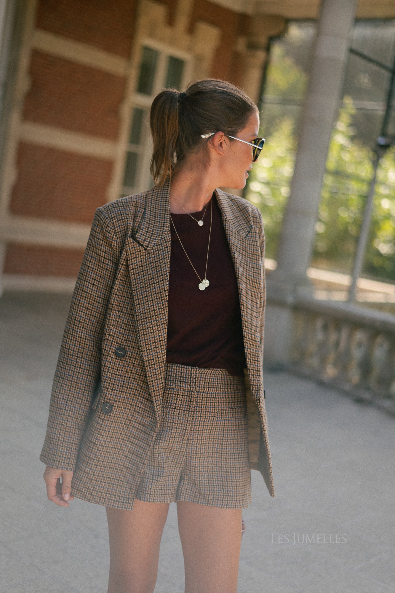 Davis blazer camel