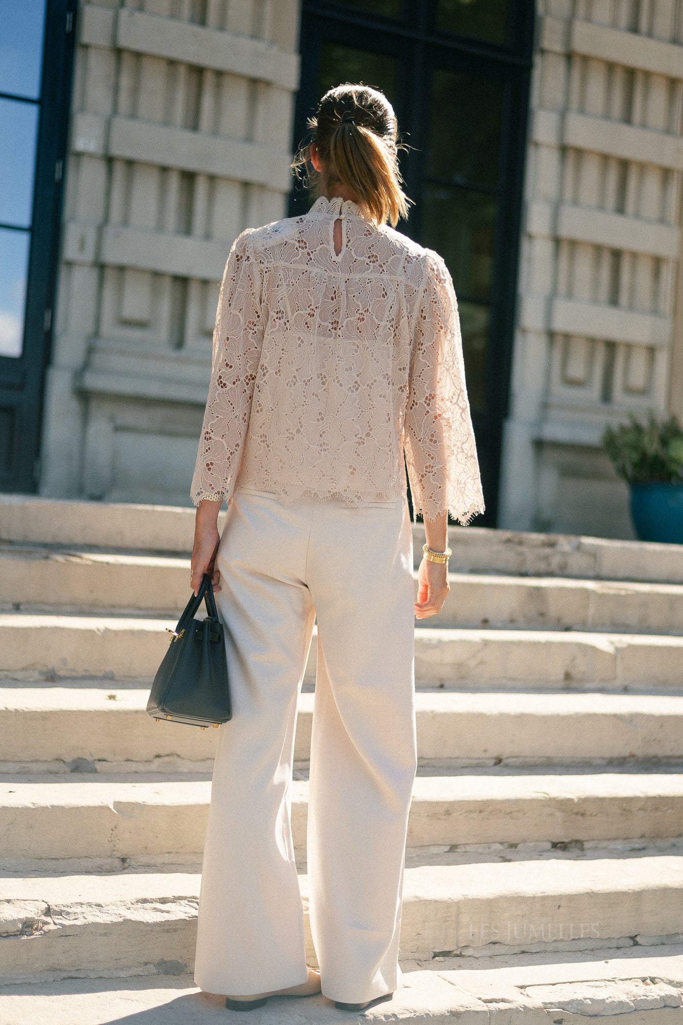 Lucia blouse latte