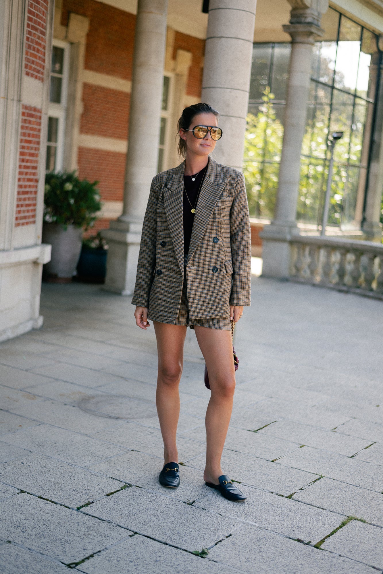 Davis blazer camel