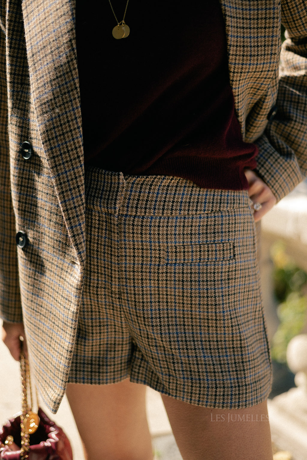 Bop shorts camel – Les Jumelles