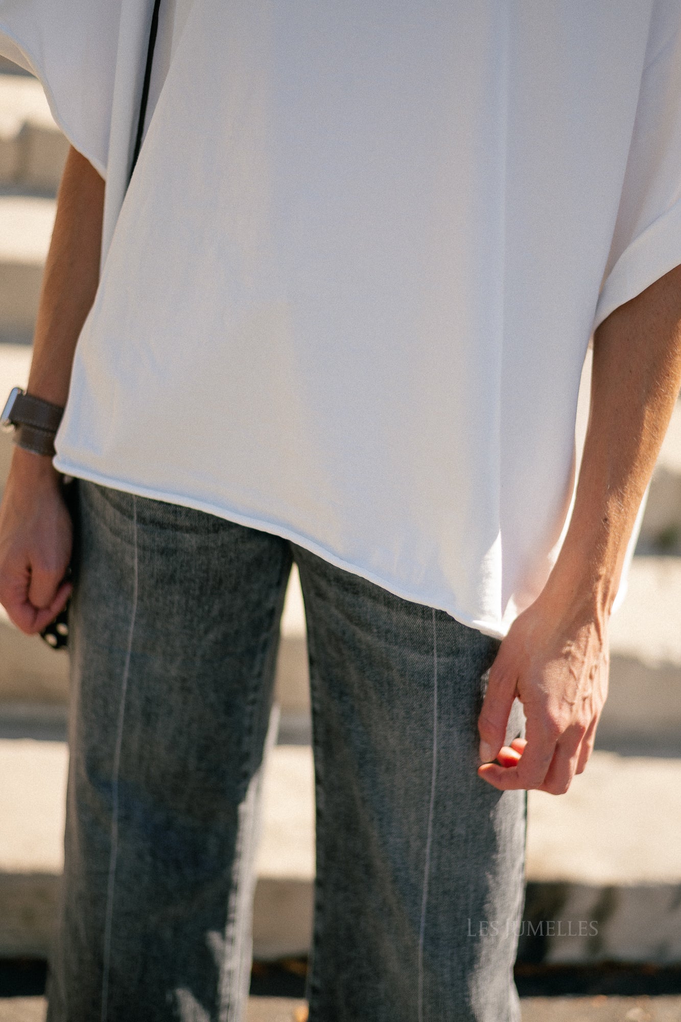 Jeanne T-shirt wit