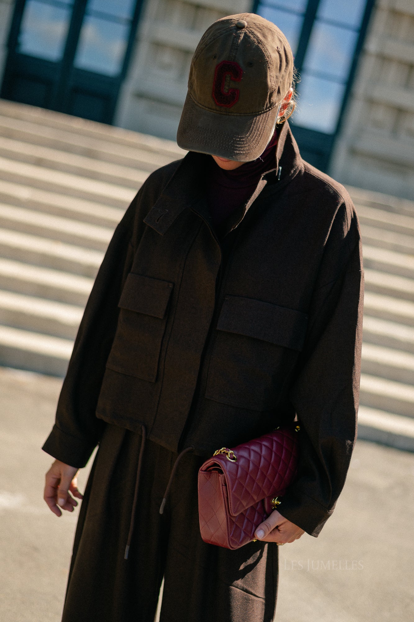 Dona jacket chocolate brown