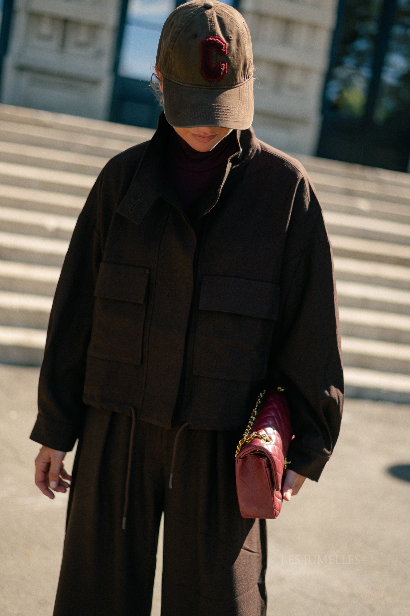 Dona jacket chocolate brown