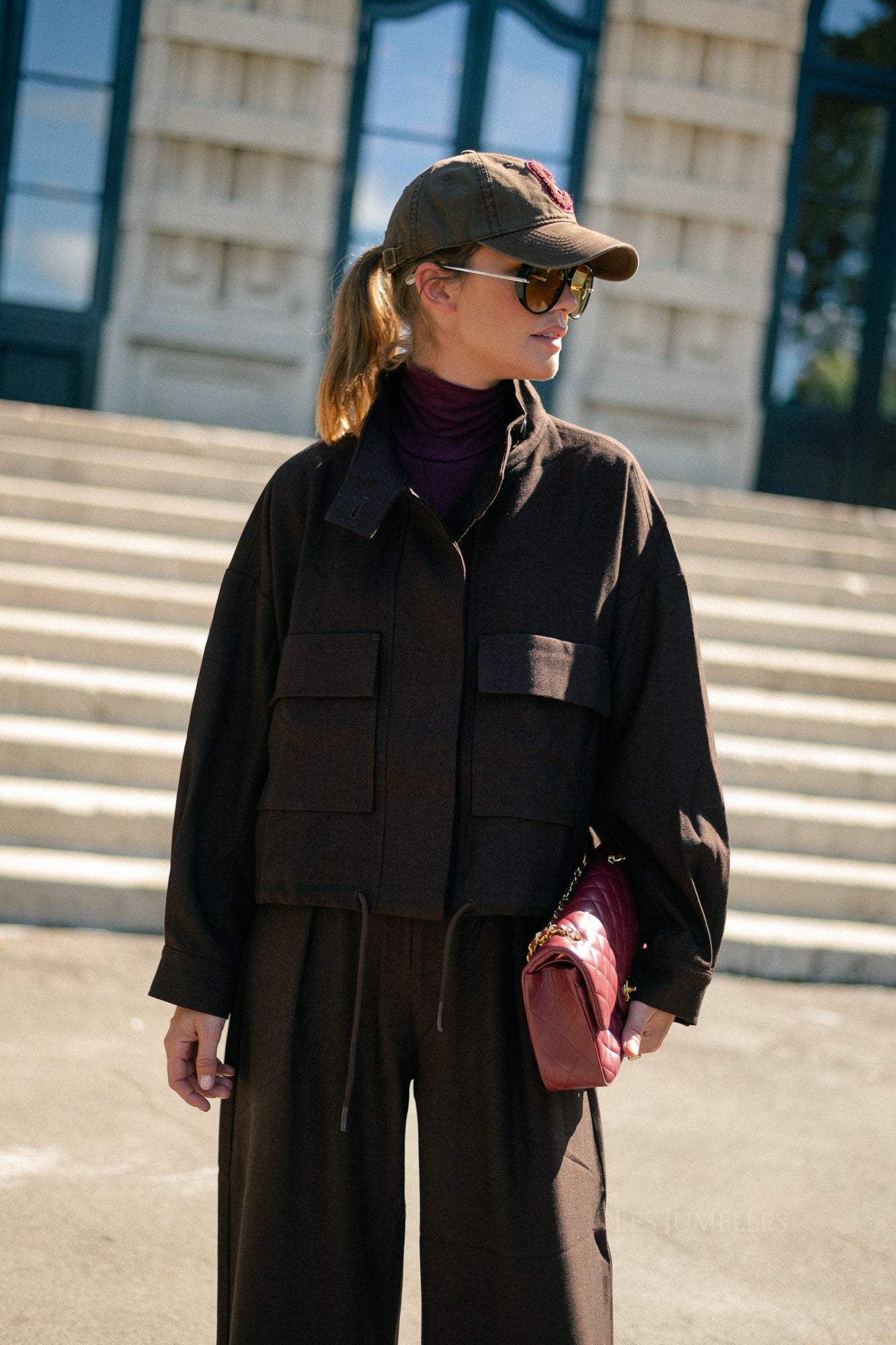 Dona jacket chocolate brown