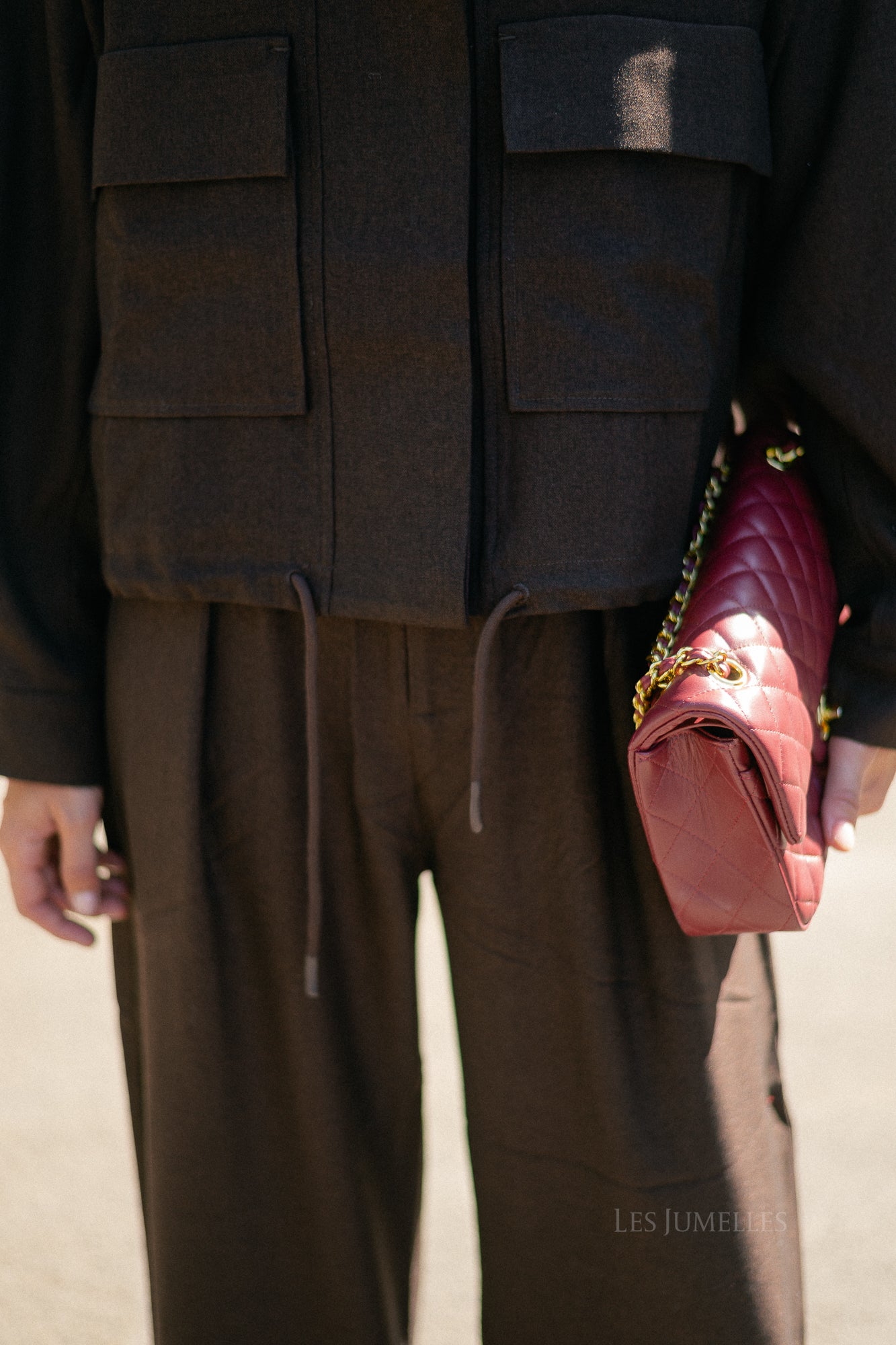 Dona jacket chocolate brown