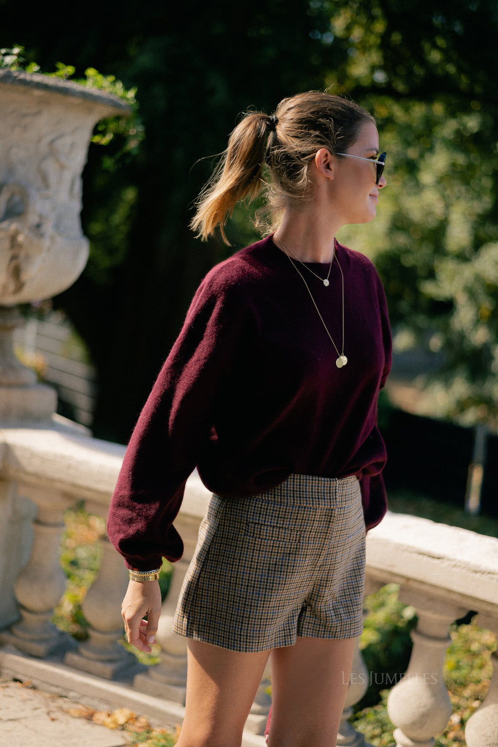 Loua jumper burgundy