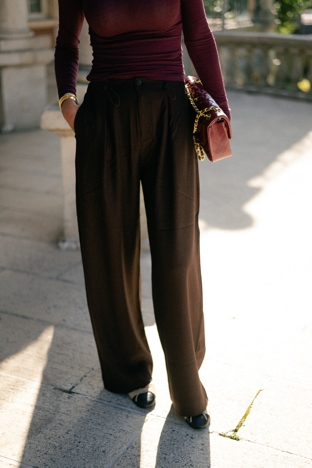 Jio pants chocolate brown