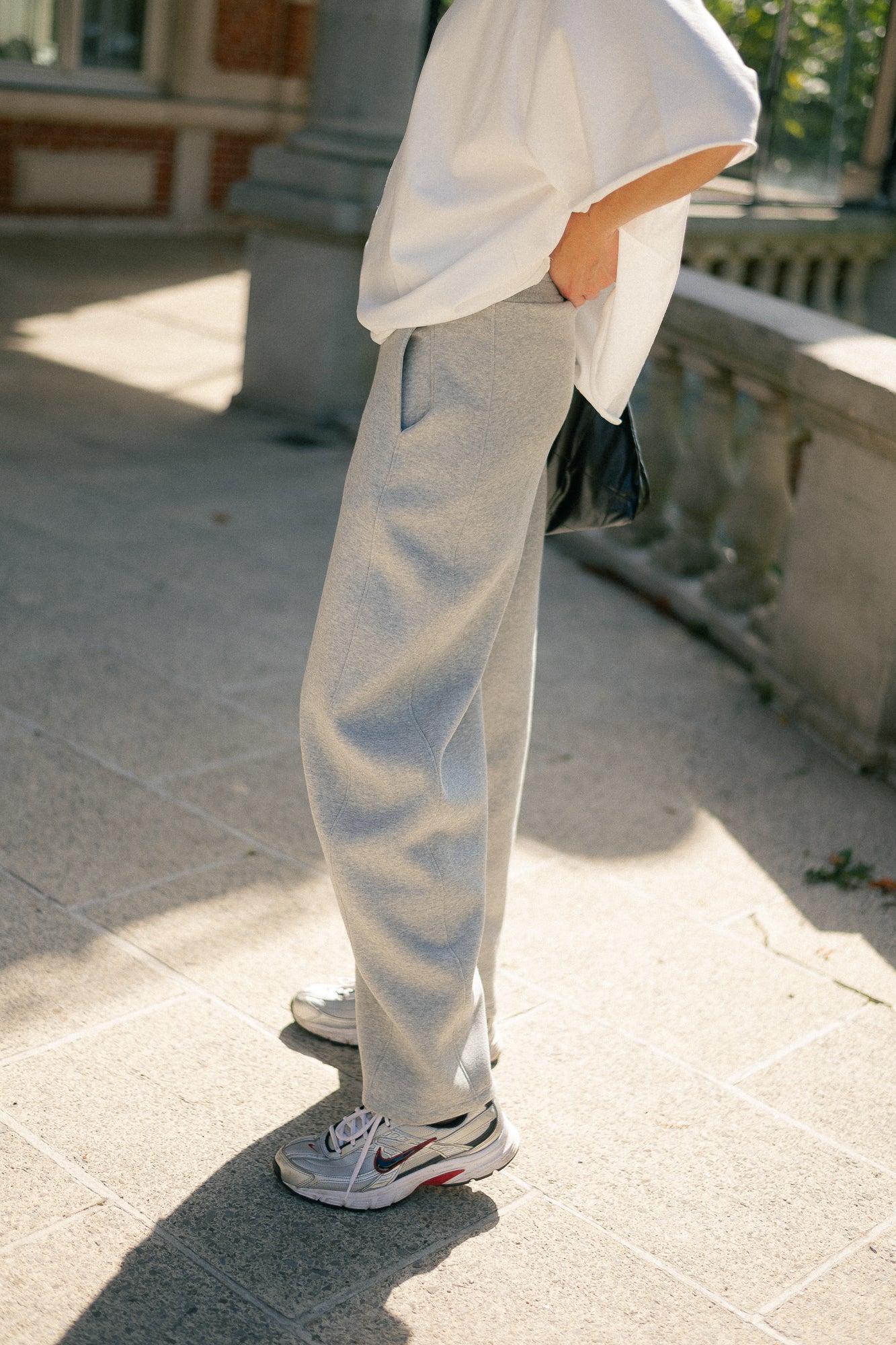 Dylan pants grey melange