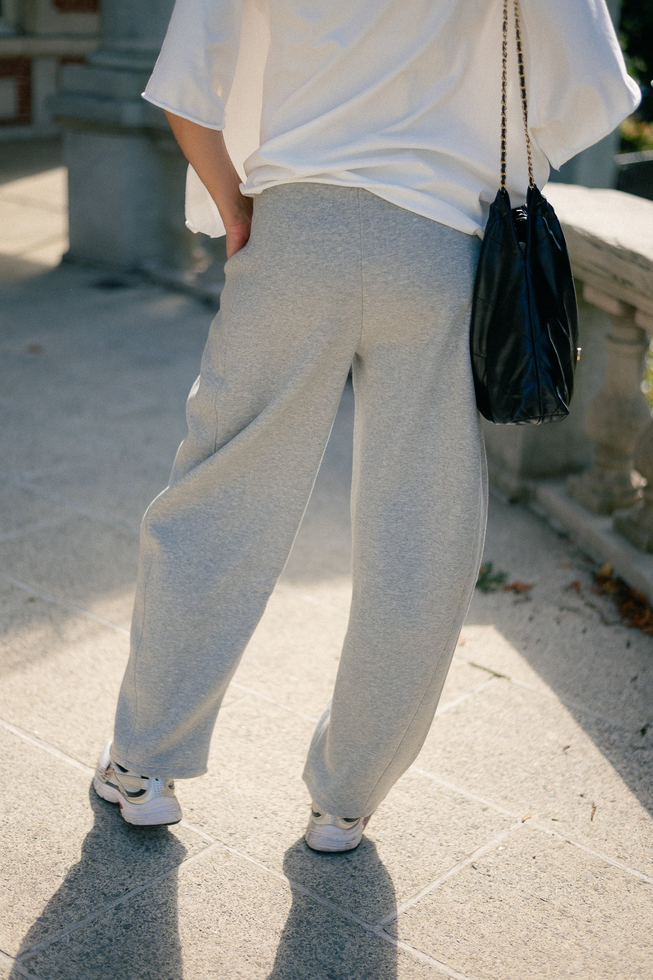 Dylan pants grey melange