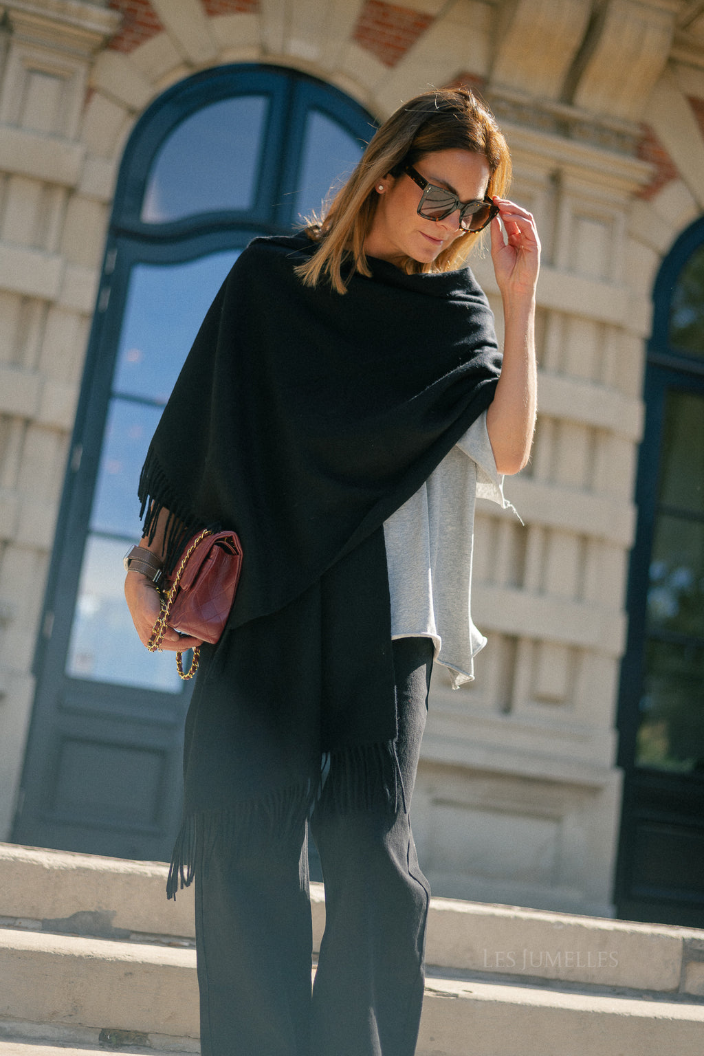 Esma scarf black