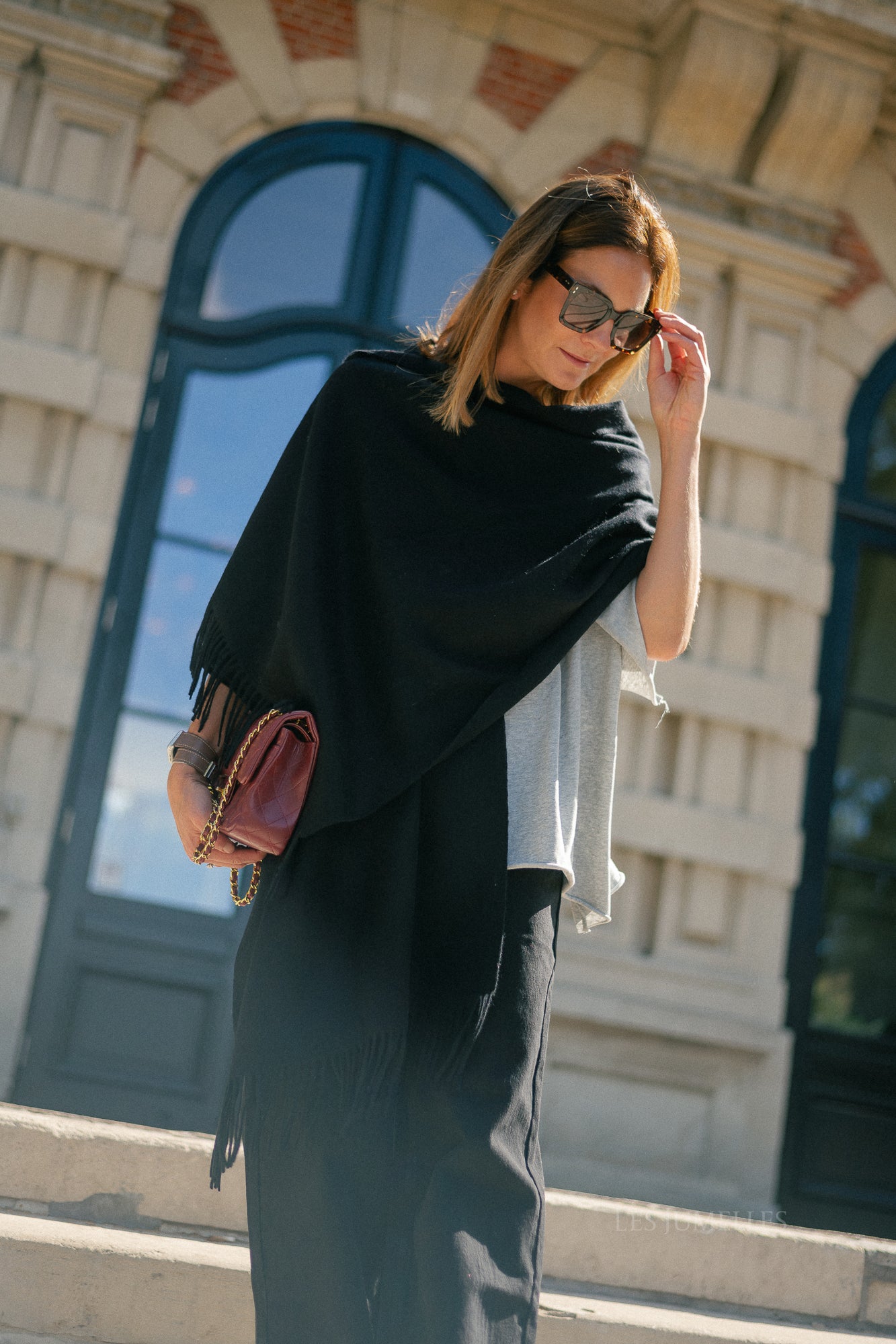 Esma scarf black