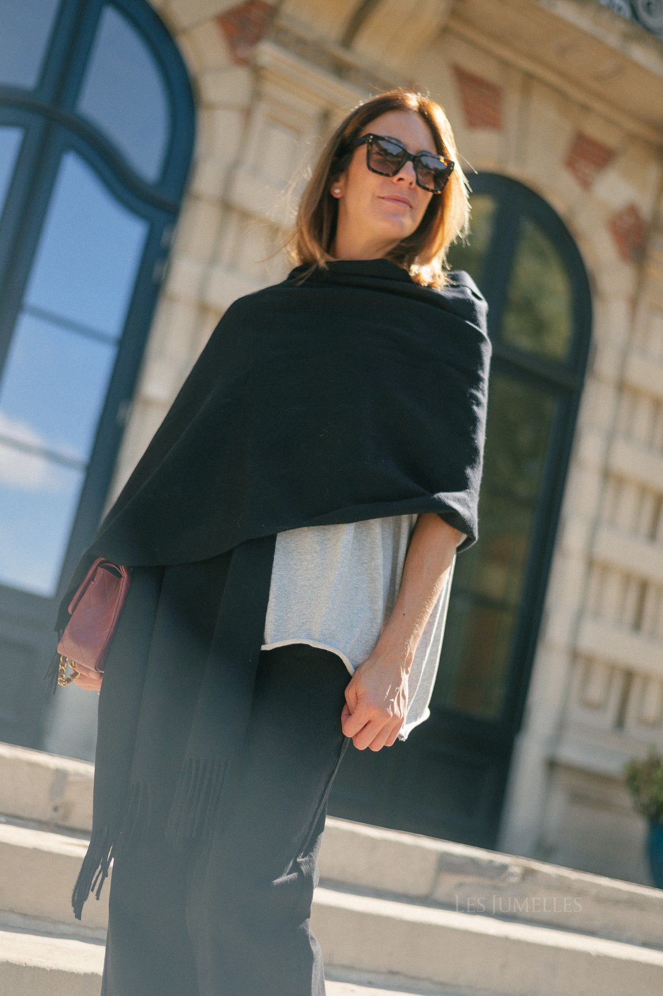 Esma scarf black