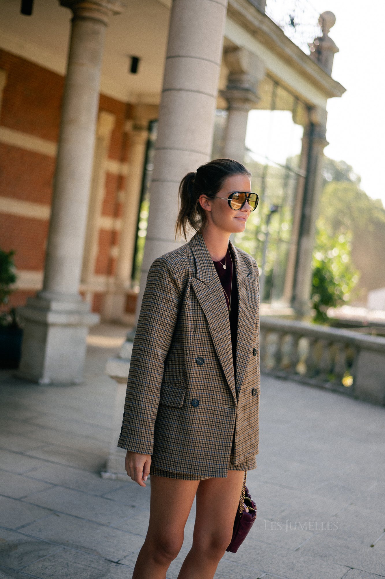 Davis blazer camel