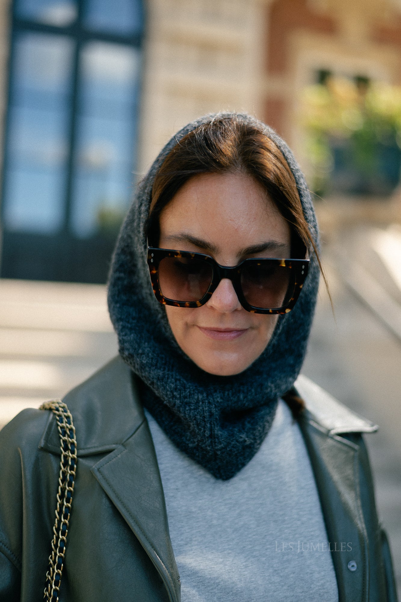 Caja balaclava grey
