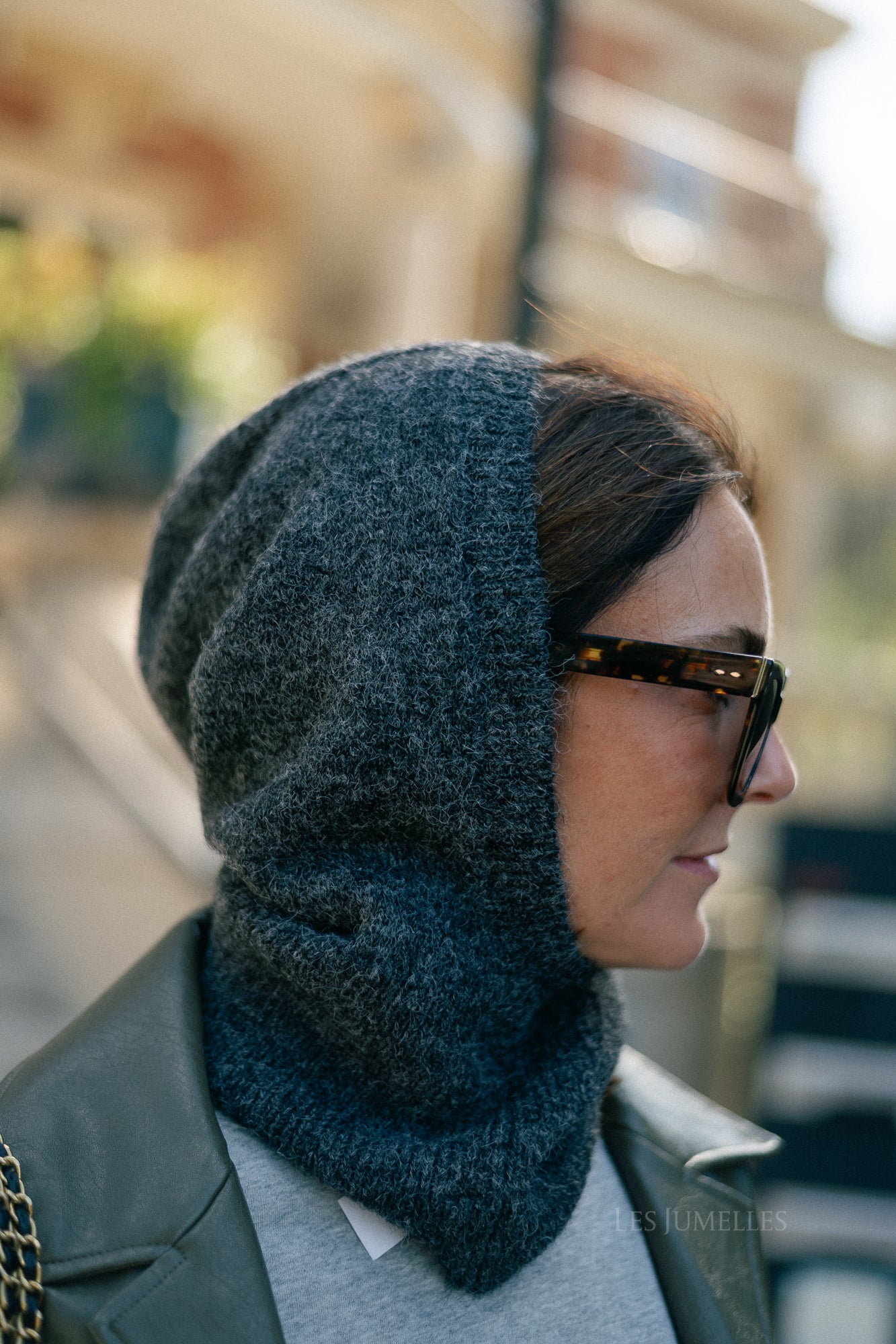 Caja balaclava grey