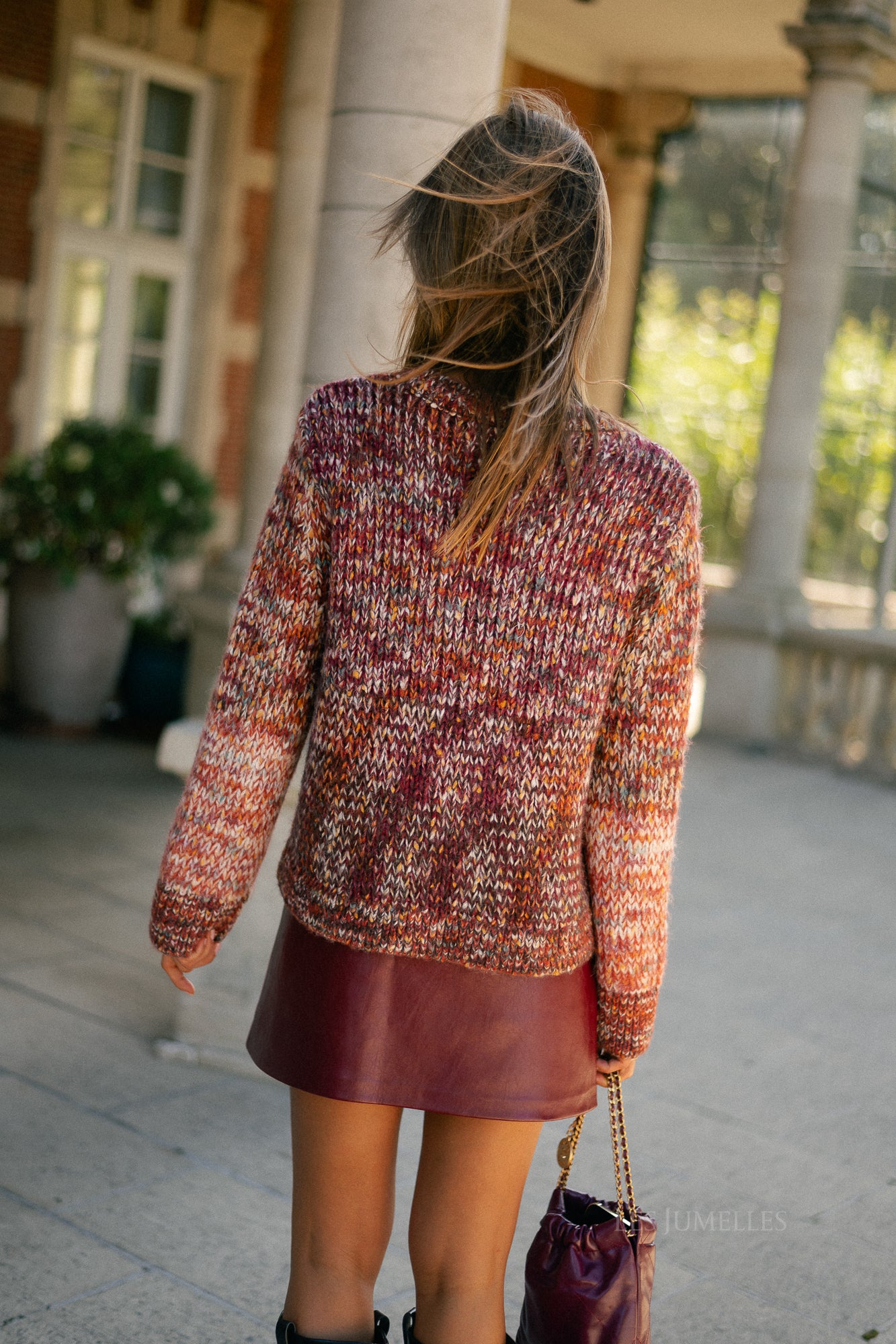 Hovet skirt rhubarb