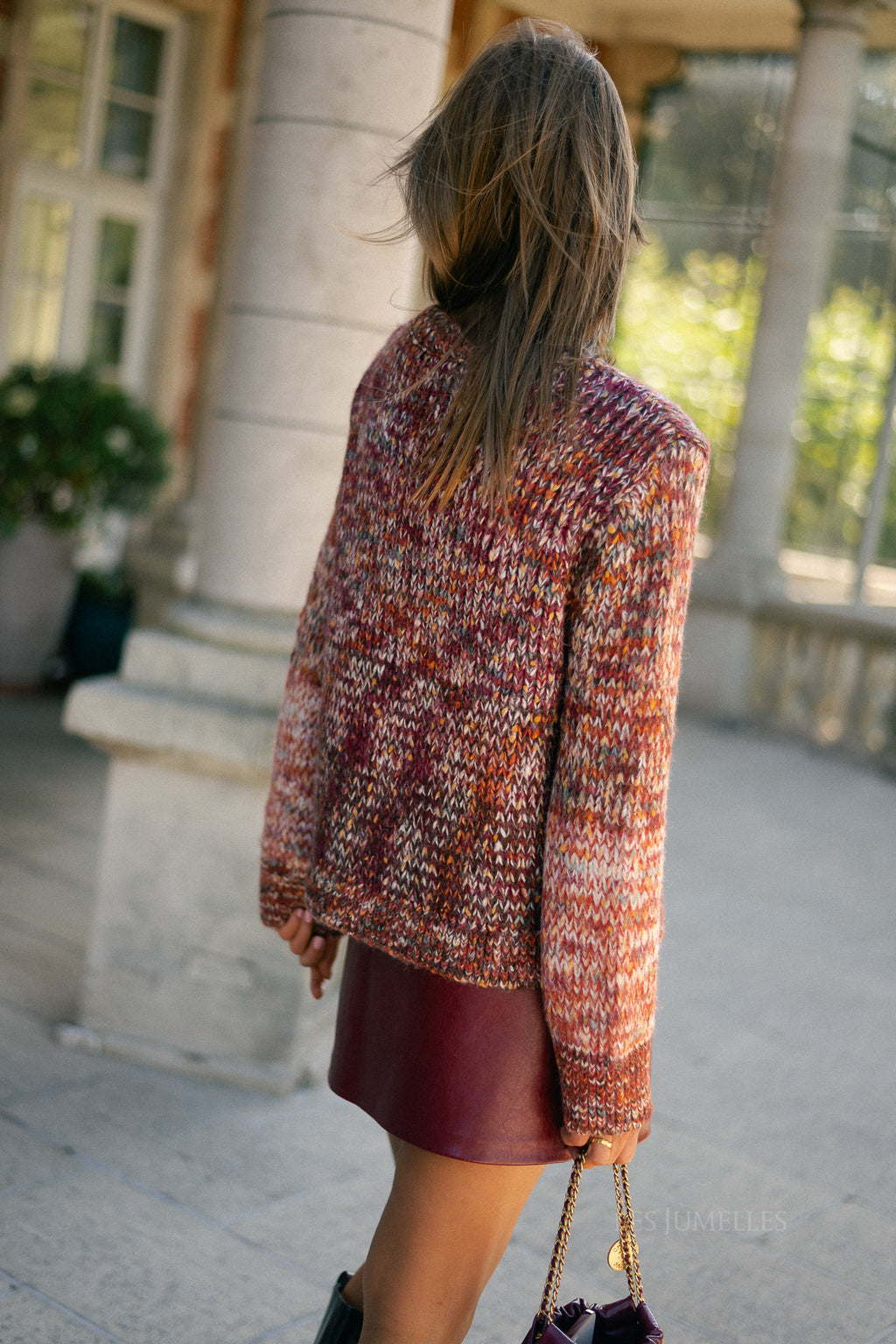 Hovet skirt rhubarb