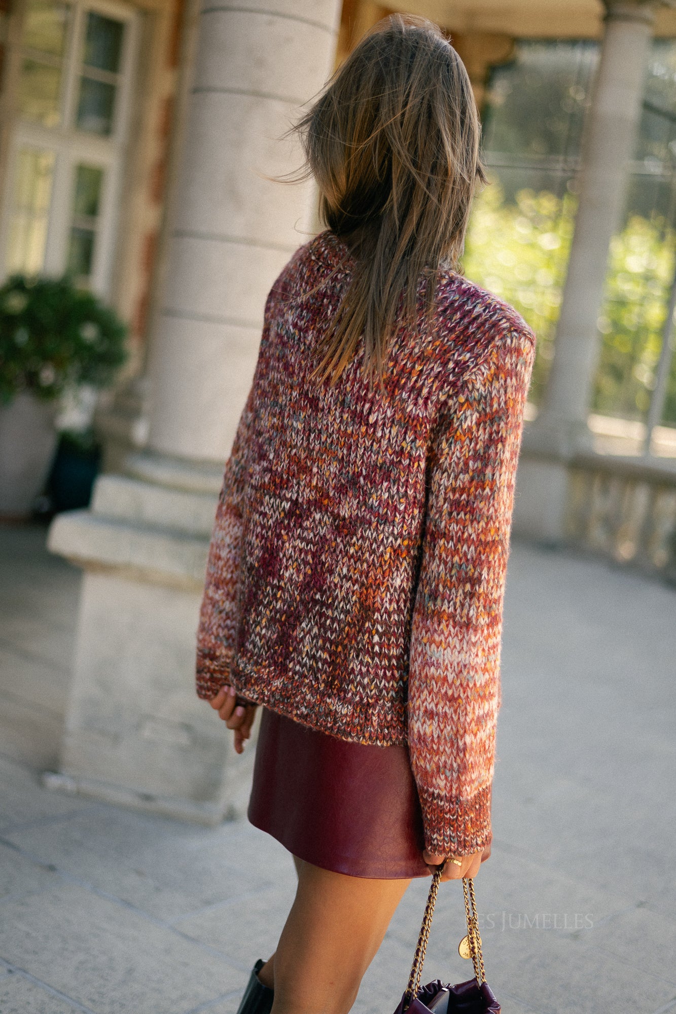 Hovet skirt rhubarb