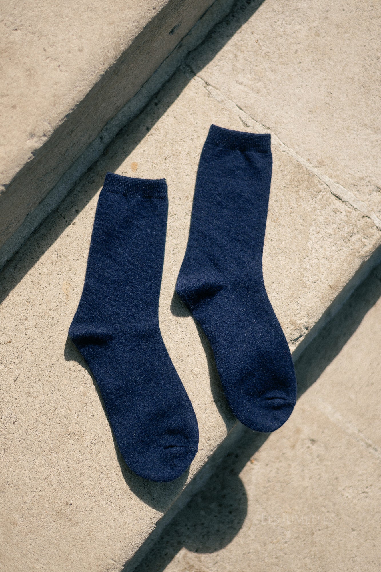 SLFChloe wool blend sock dark sapphire
