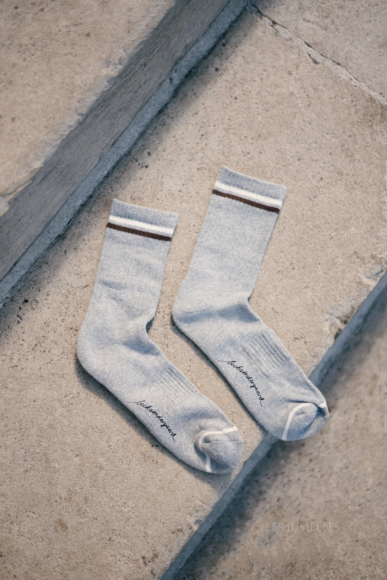 Sporty cotta sock light grey melange