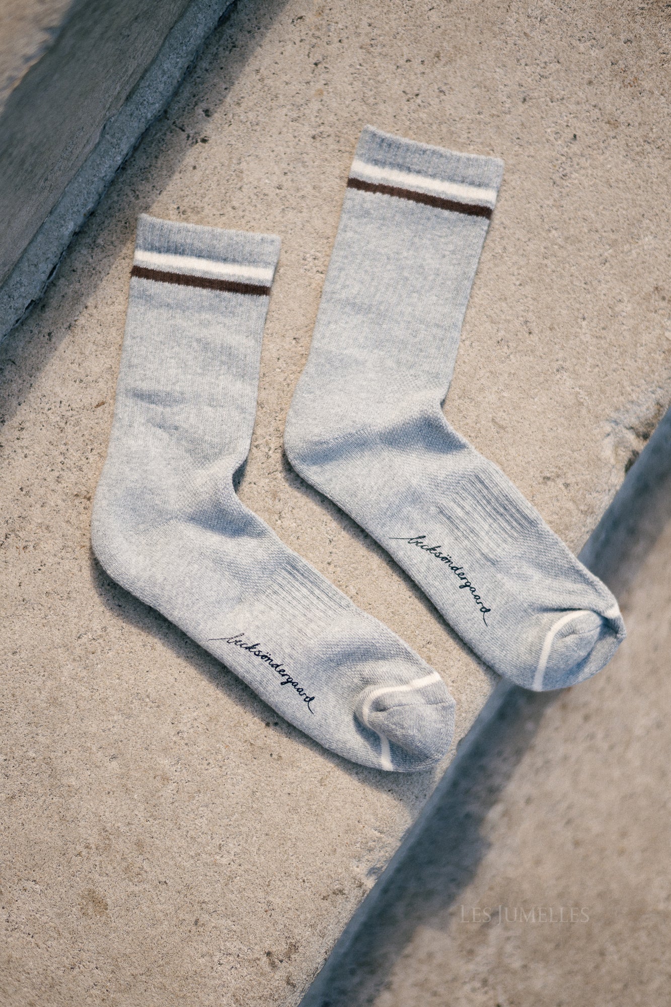 Sporty cotta sock light grey melange