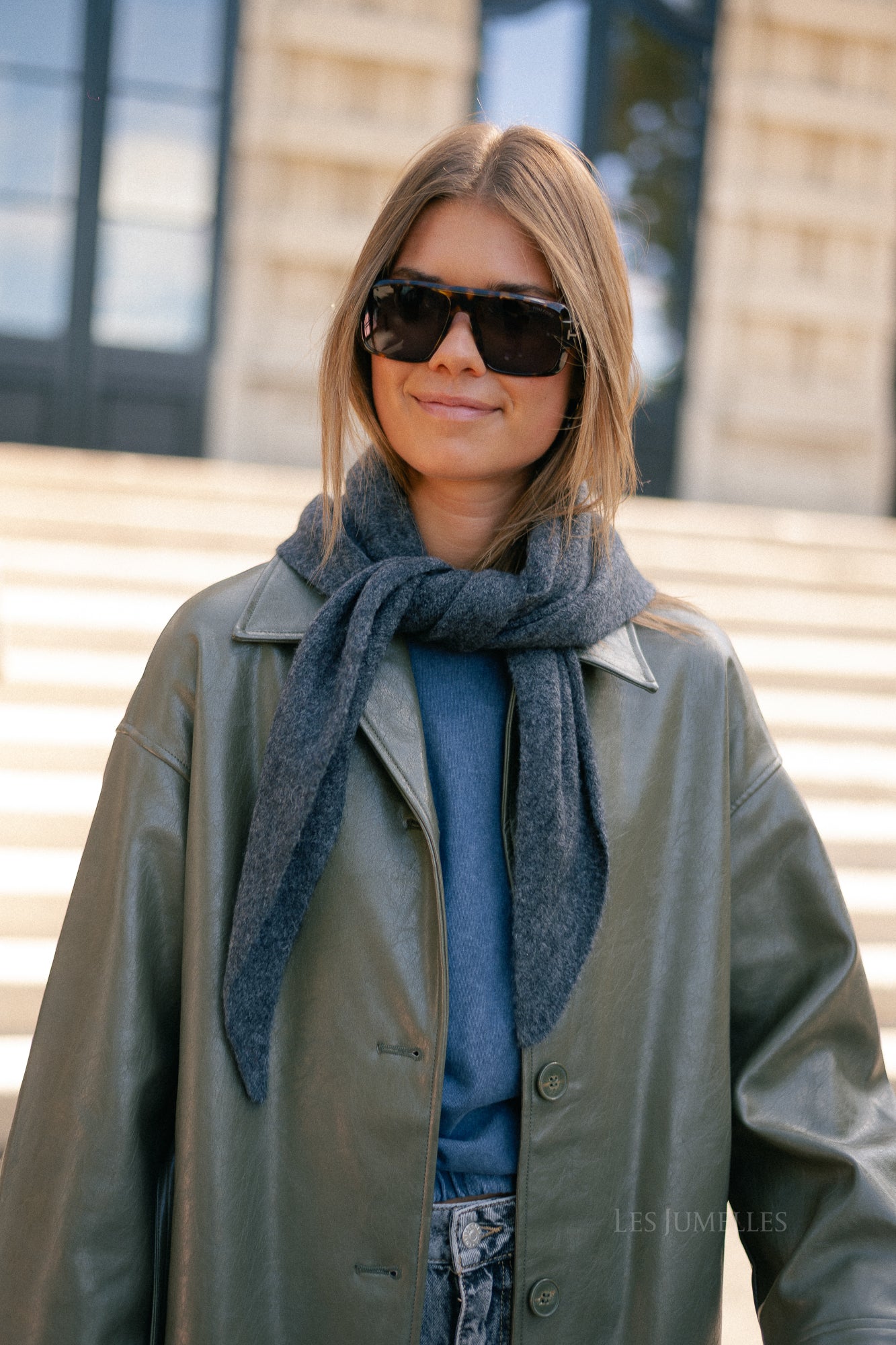 Armini scarf carbon