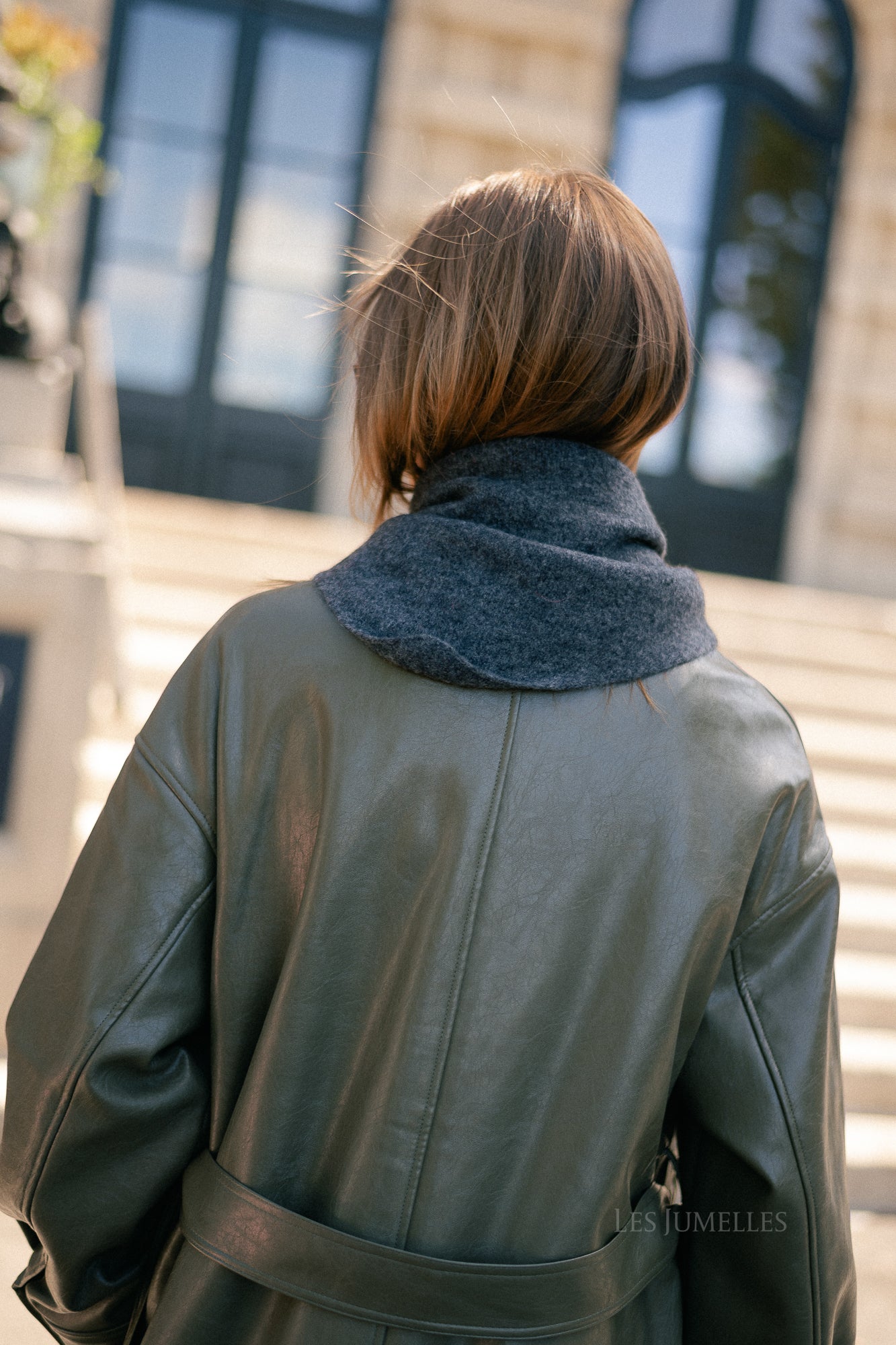 Armini scarf carbon