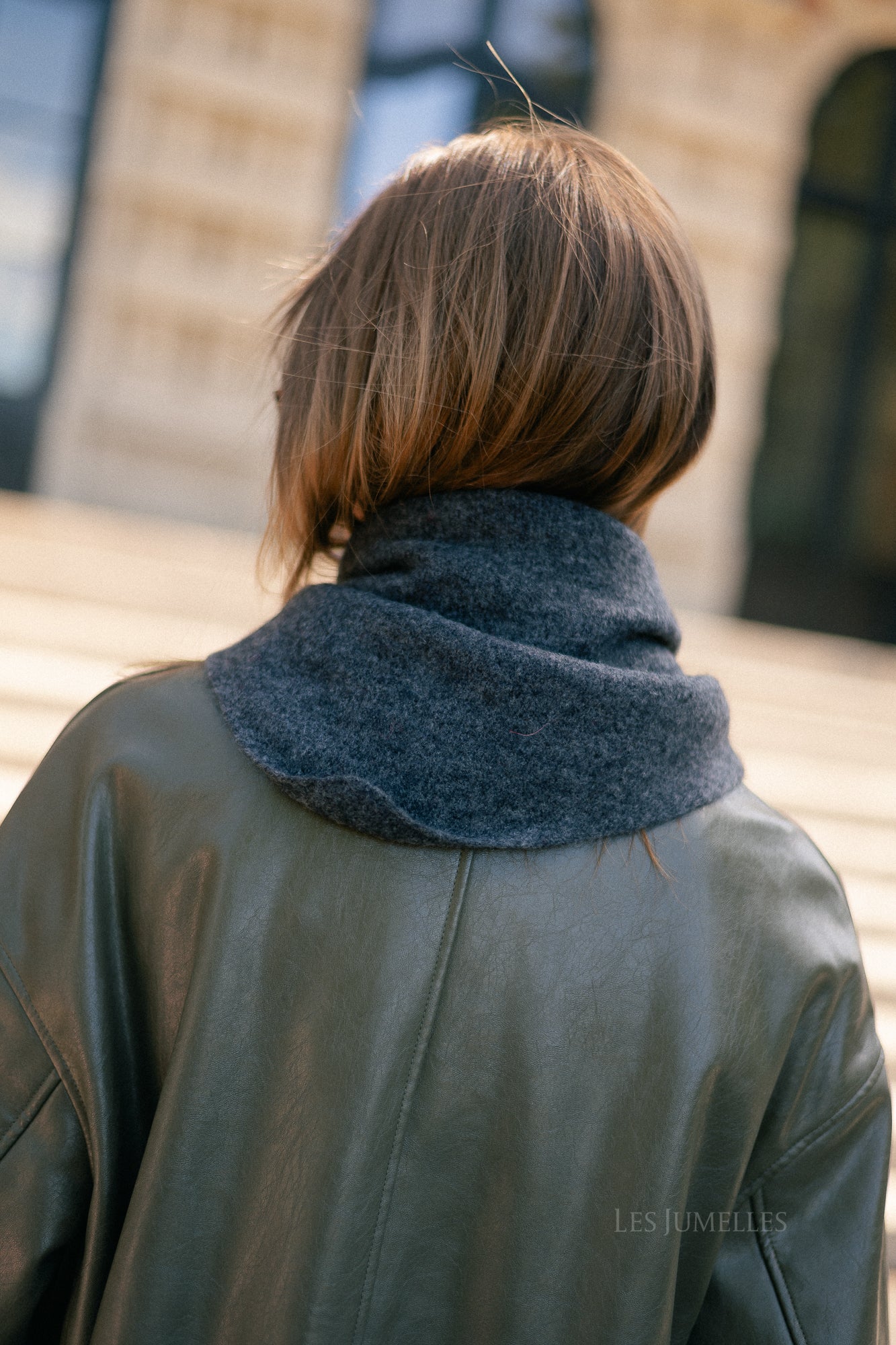 Armini scarf carbon