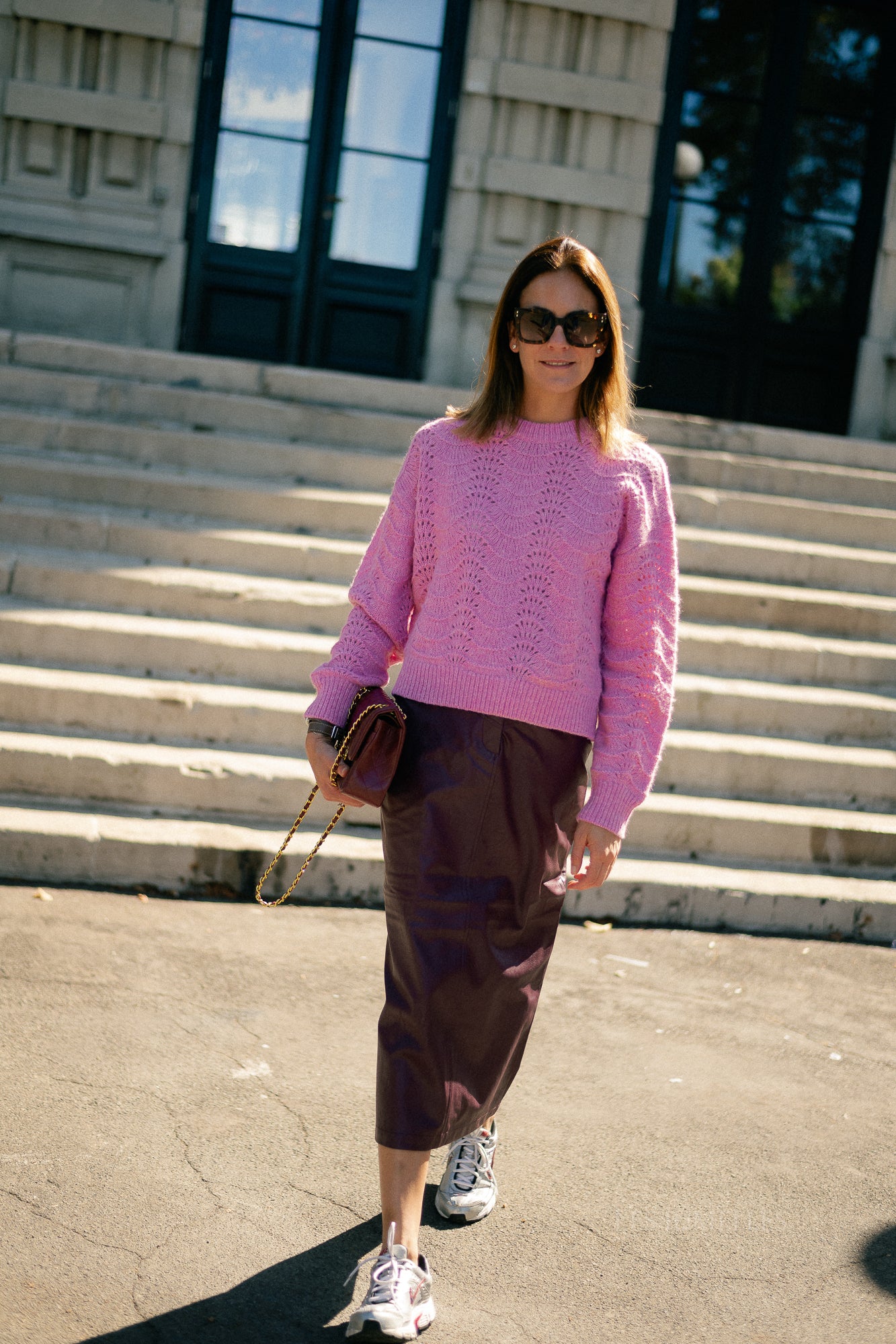 VILillian HW midi skirt fig