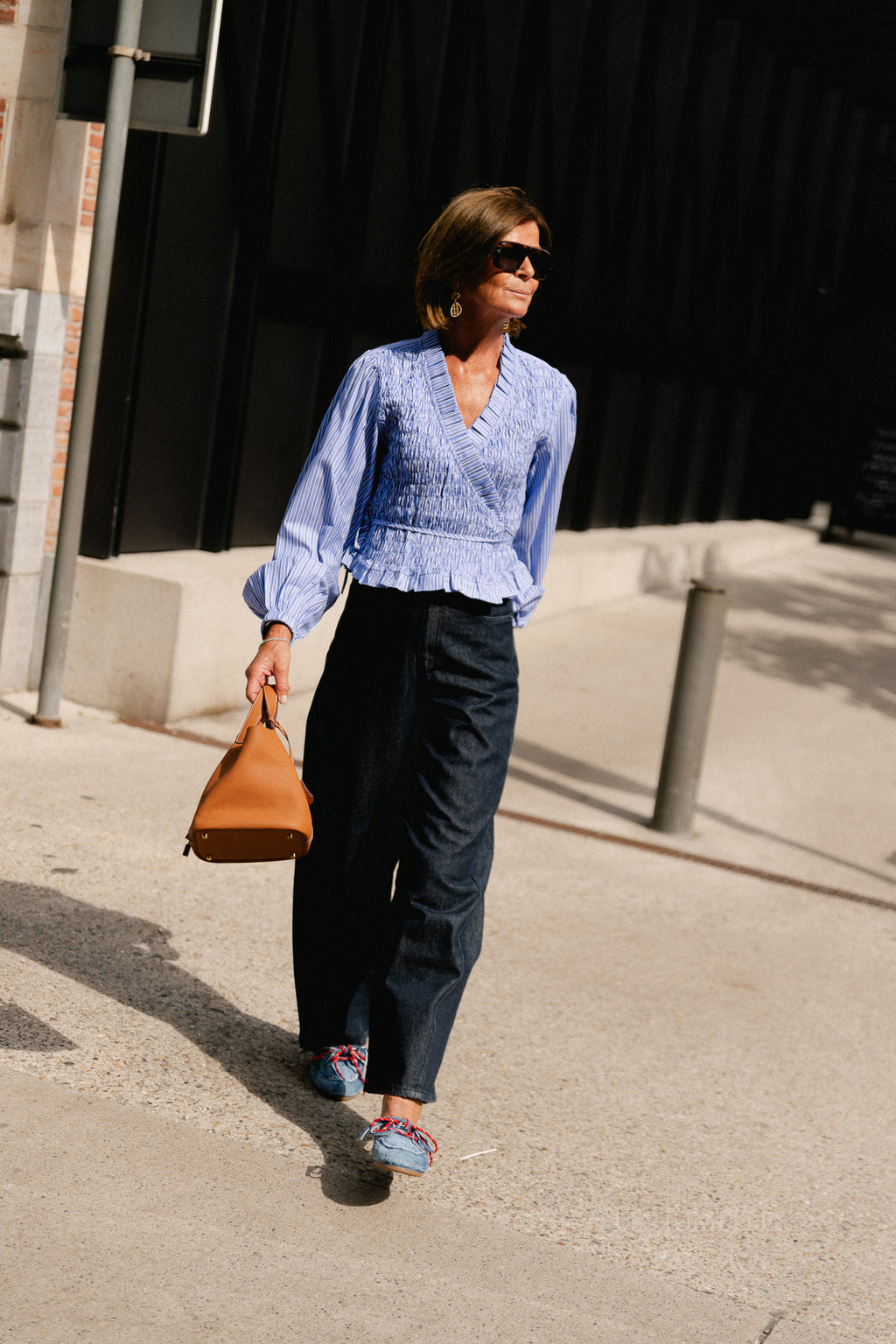 OBJMoji Elsa MW super barrel jeans NOOS dark midnight denim