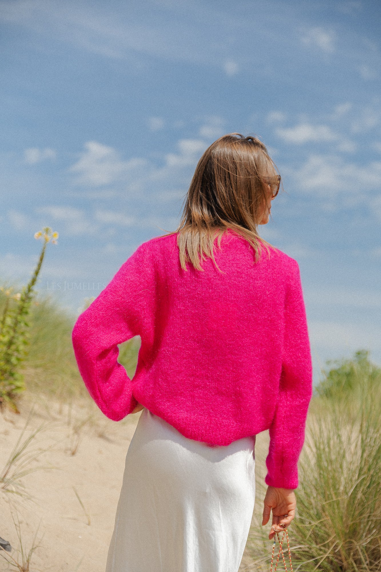 Charlie cardigan fuchsia