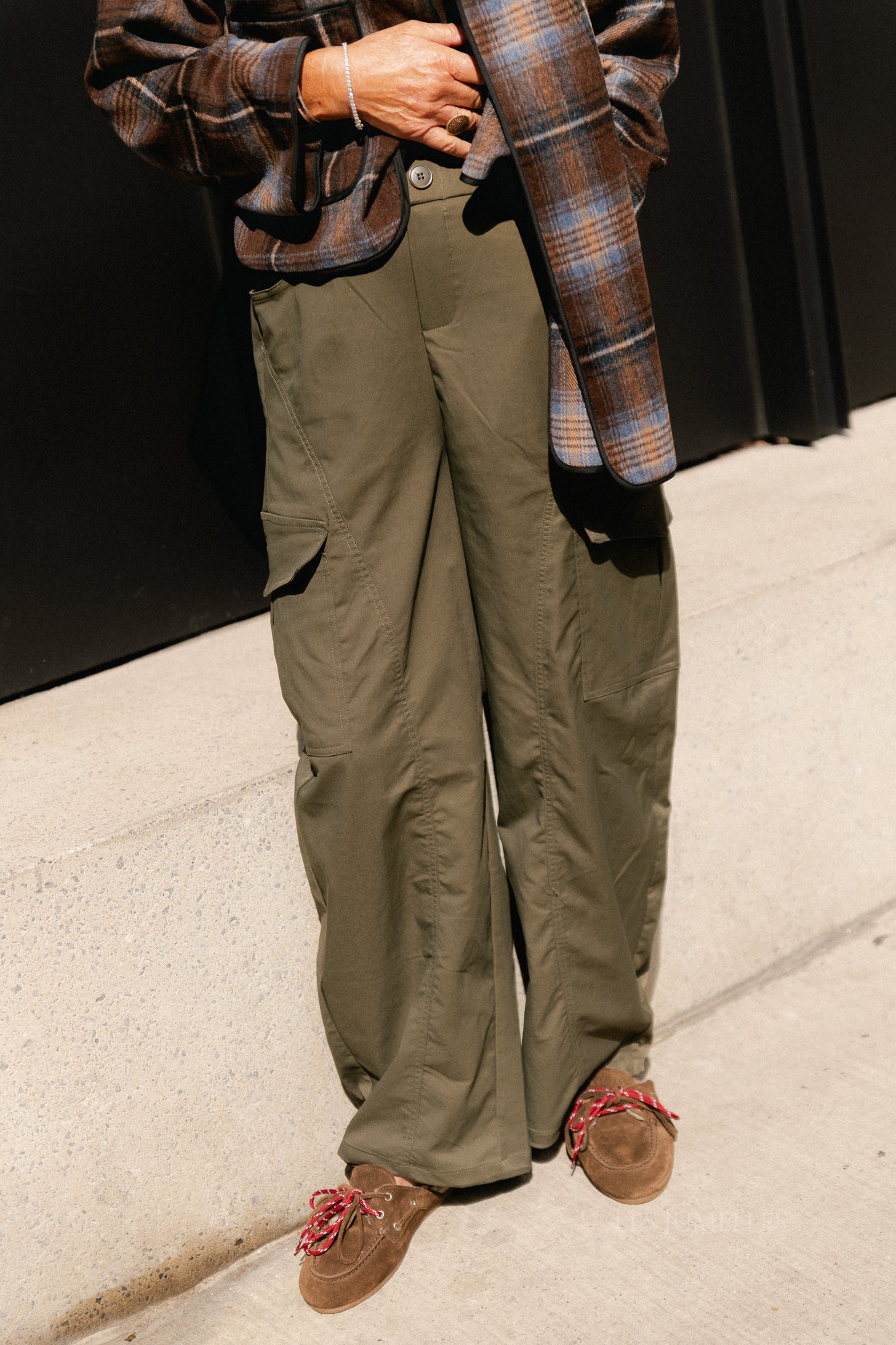 Alyna cargo pants khaki