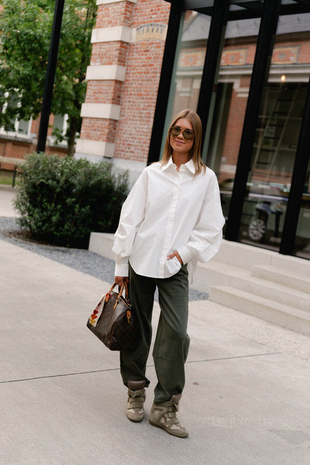 Patsy blouse optic white