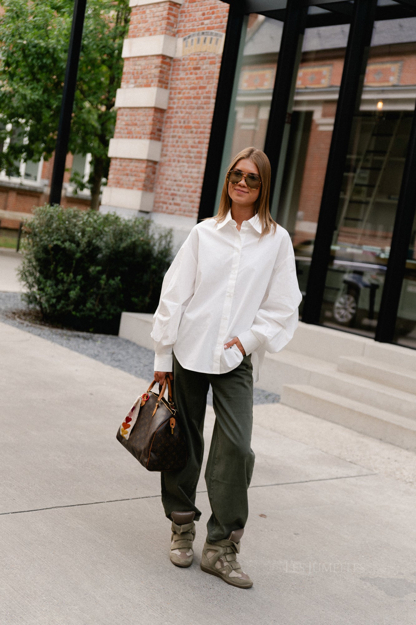 Patsy blouse optic white