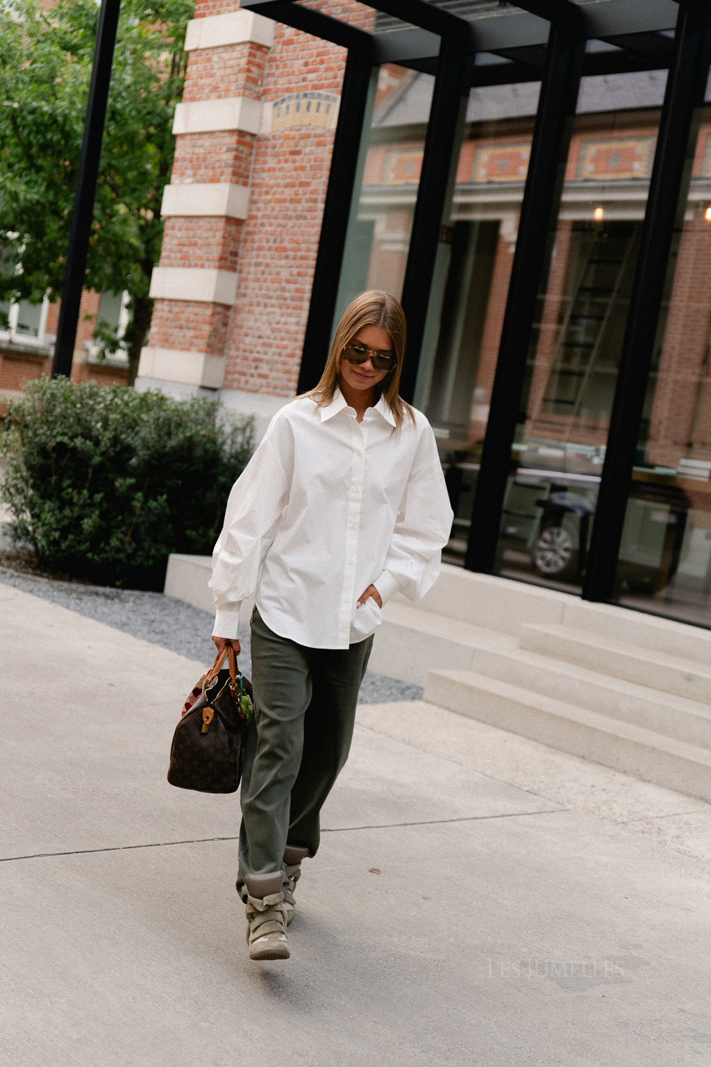 Patsy blouse optic white