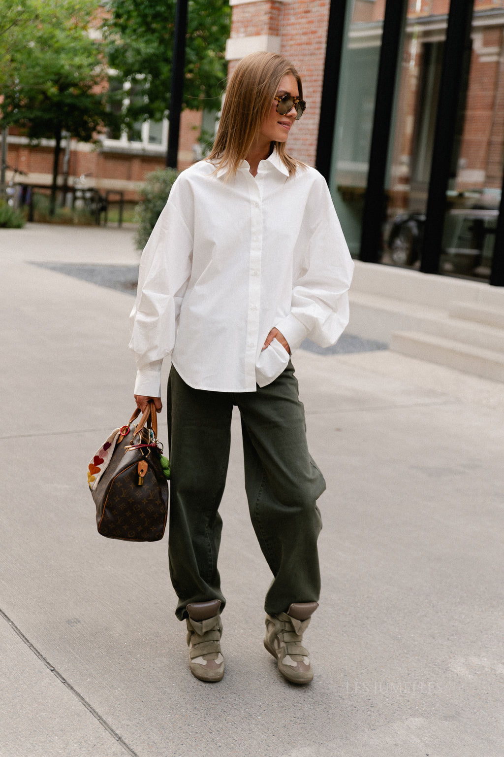 Patsy blouse optic white