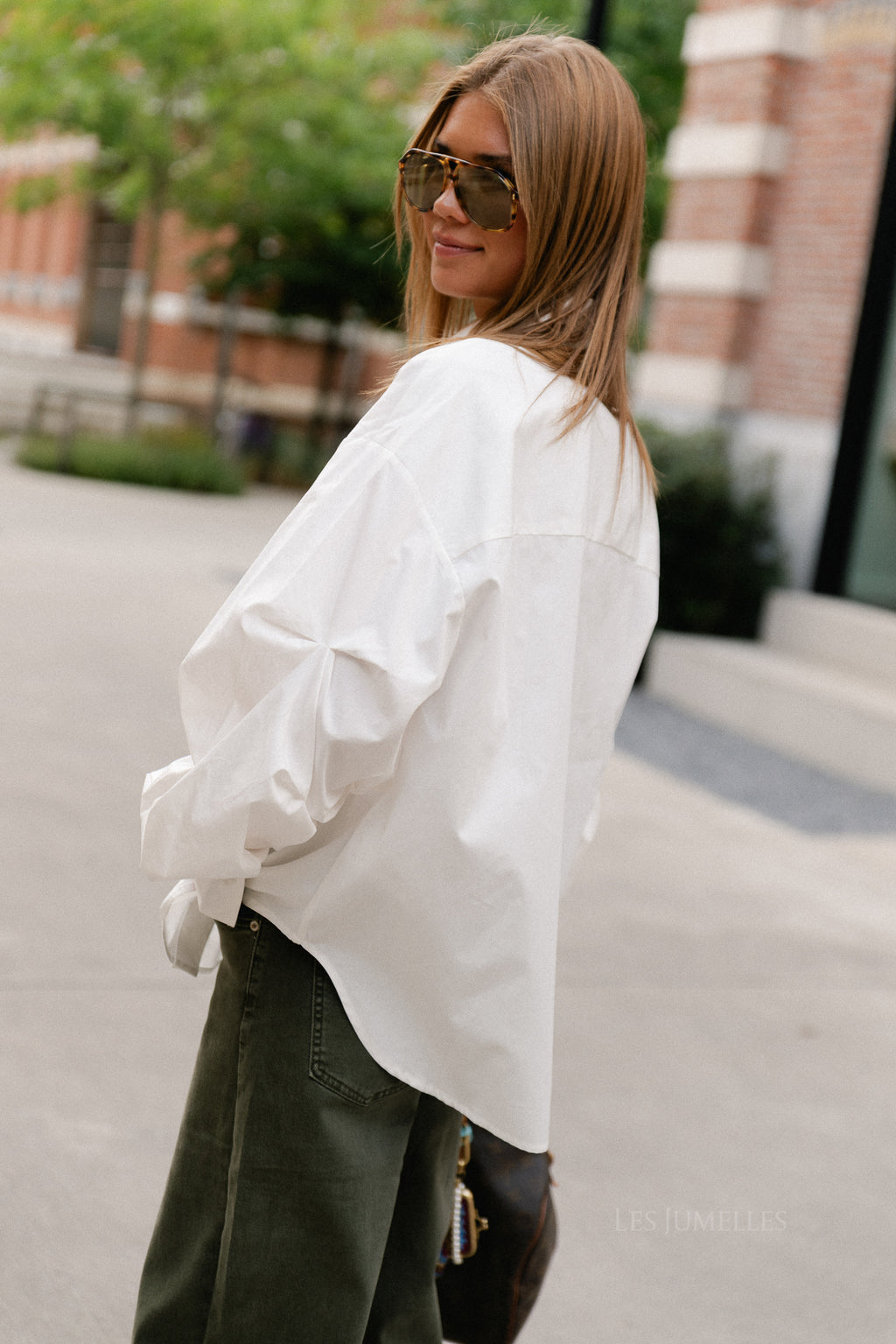 Patsy blouse optic white