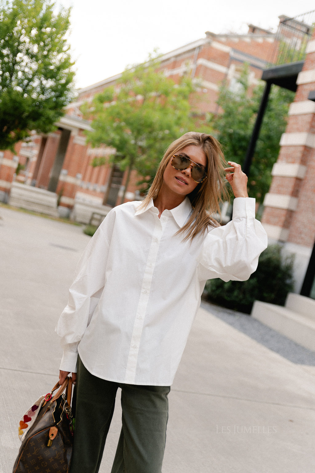 Patsy blouse optic white