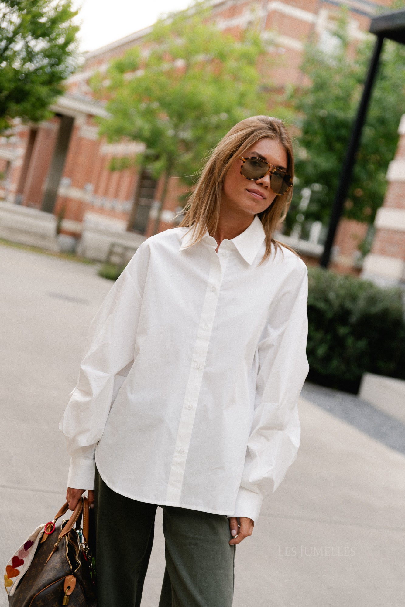 Patsy blouse optic white
