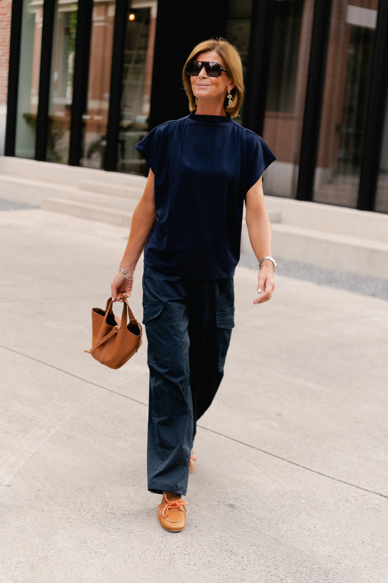 Alyna cargo pants navy