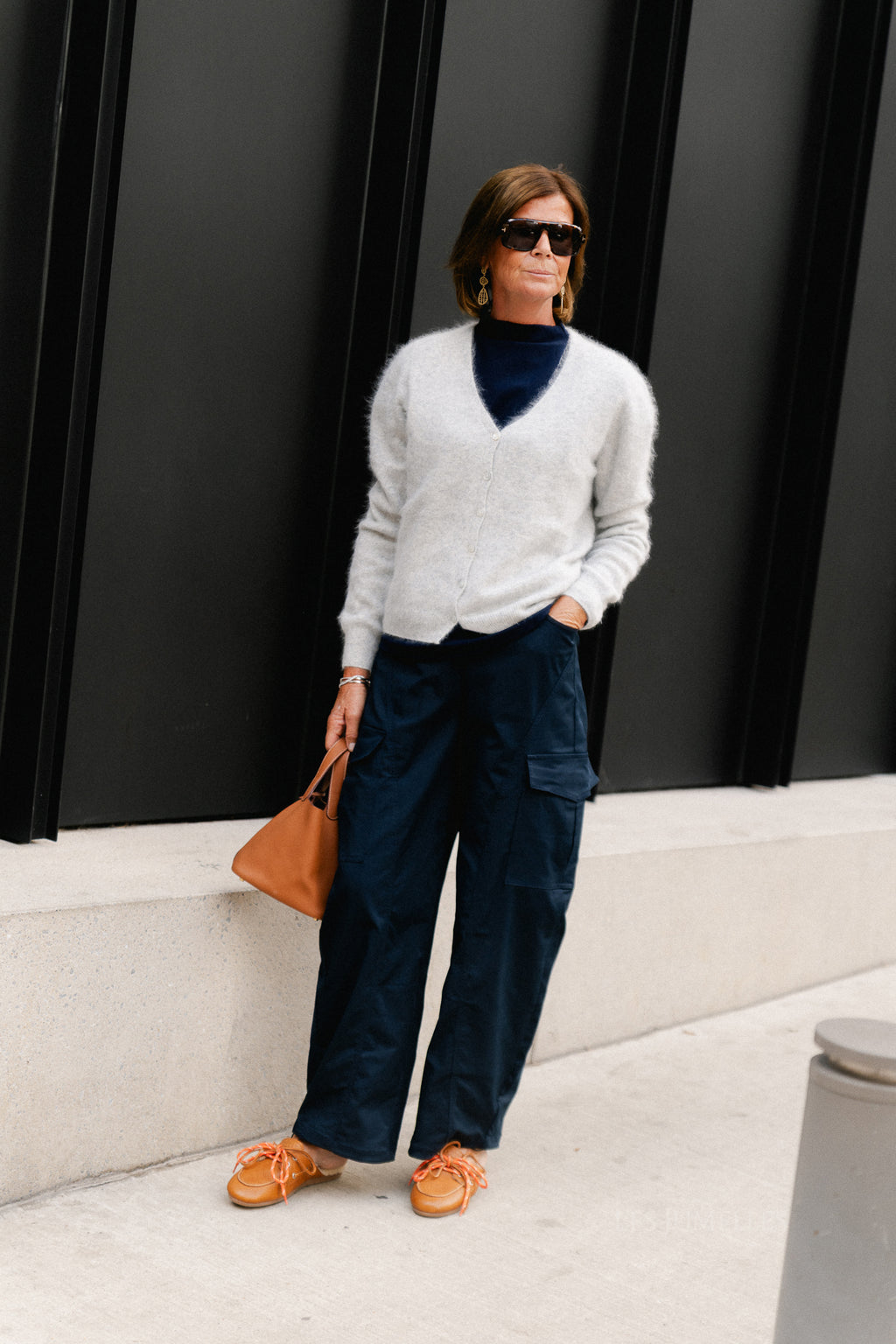 Alyna cargo pants navy