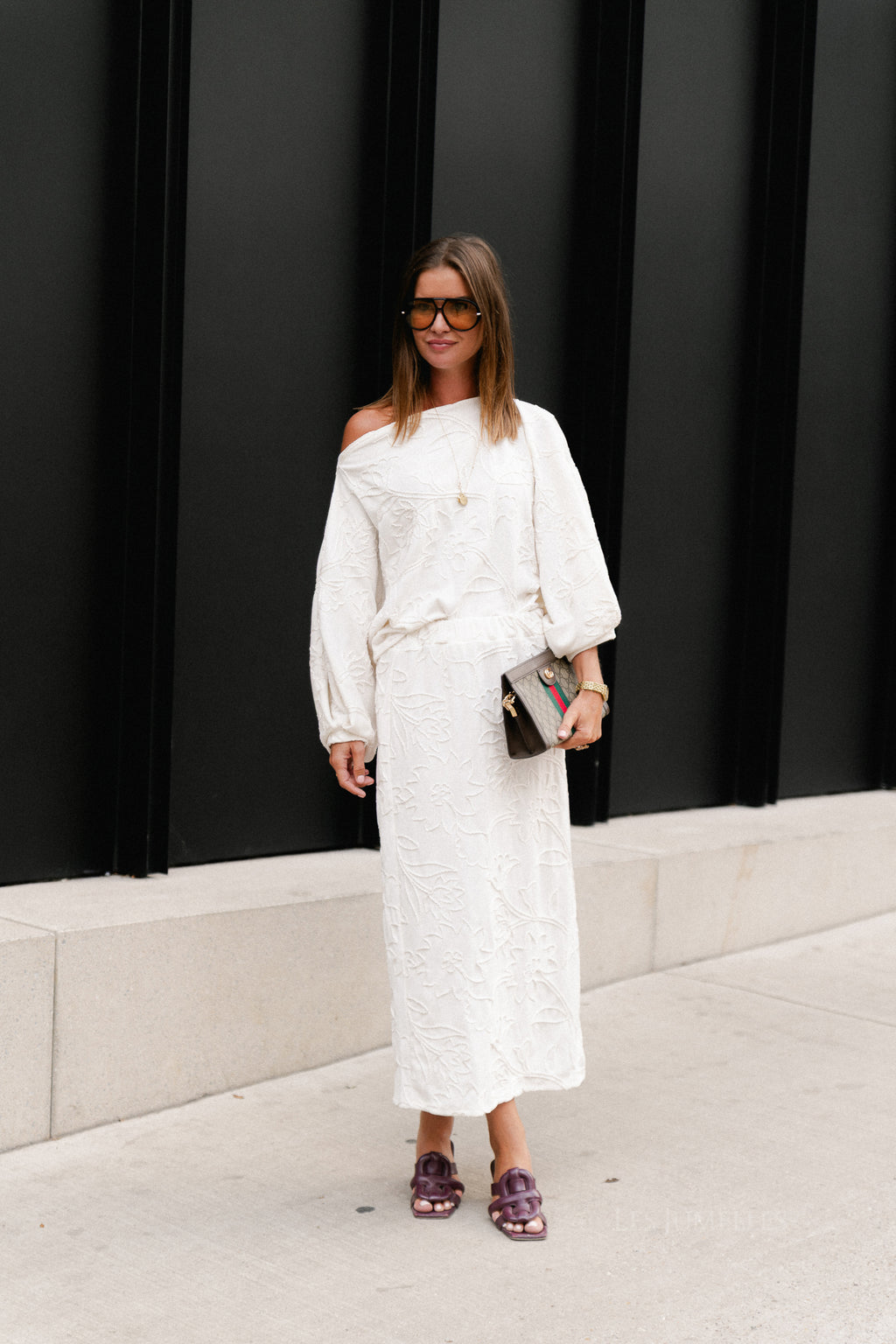Cosette embroidered blouse ecru