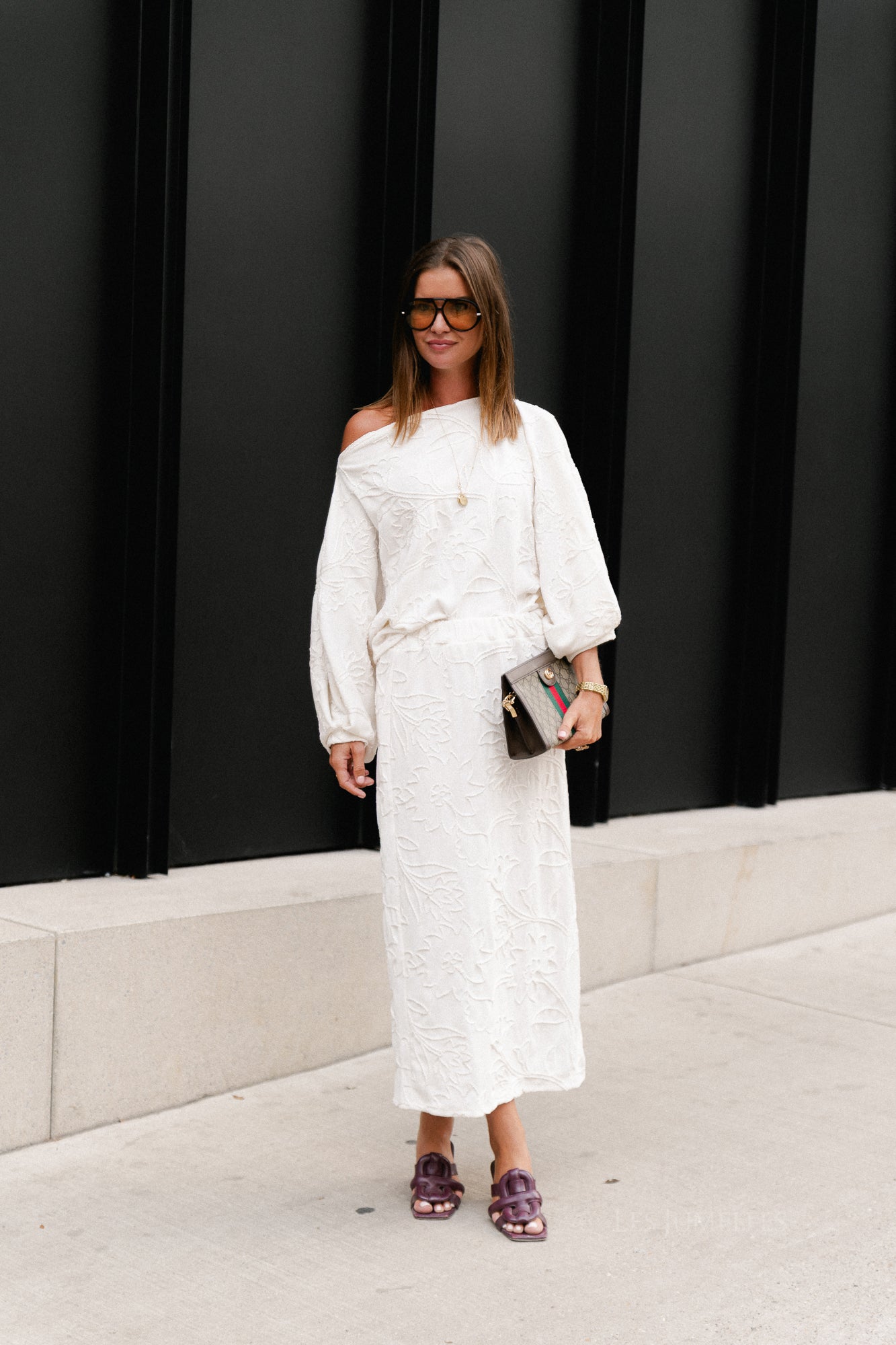 Cosette embroidered blouse ecru