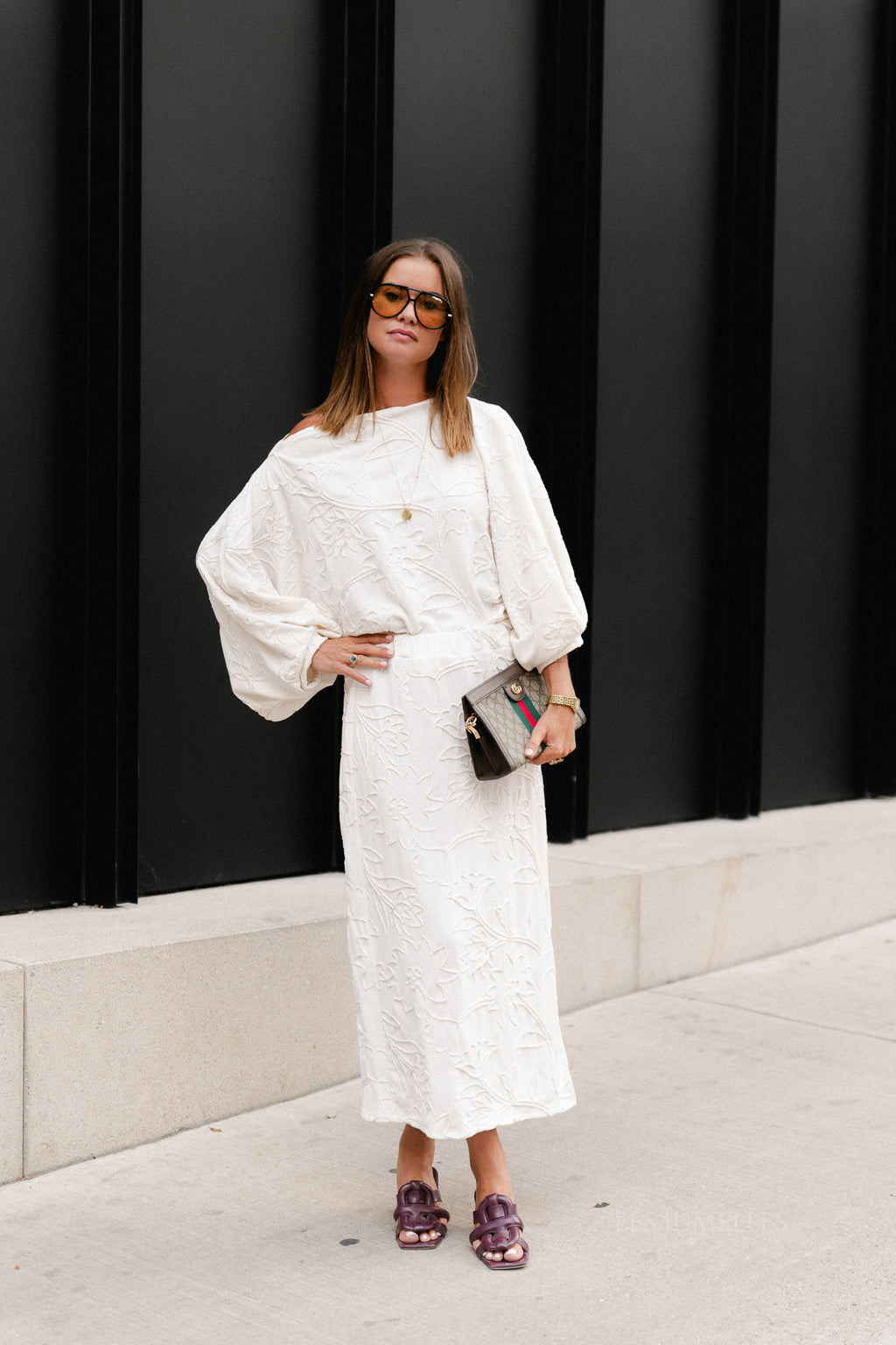 Cosette embroidered blouse ecru